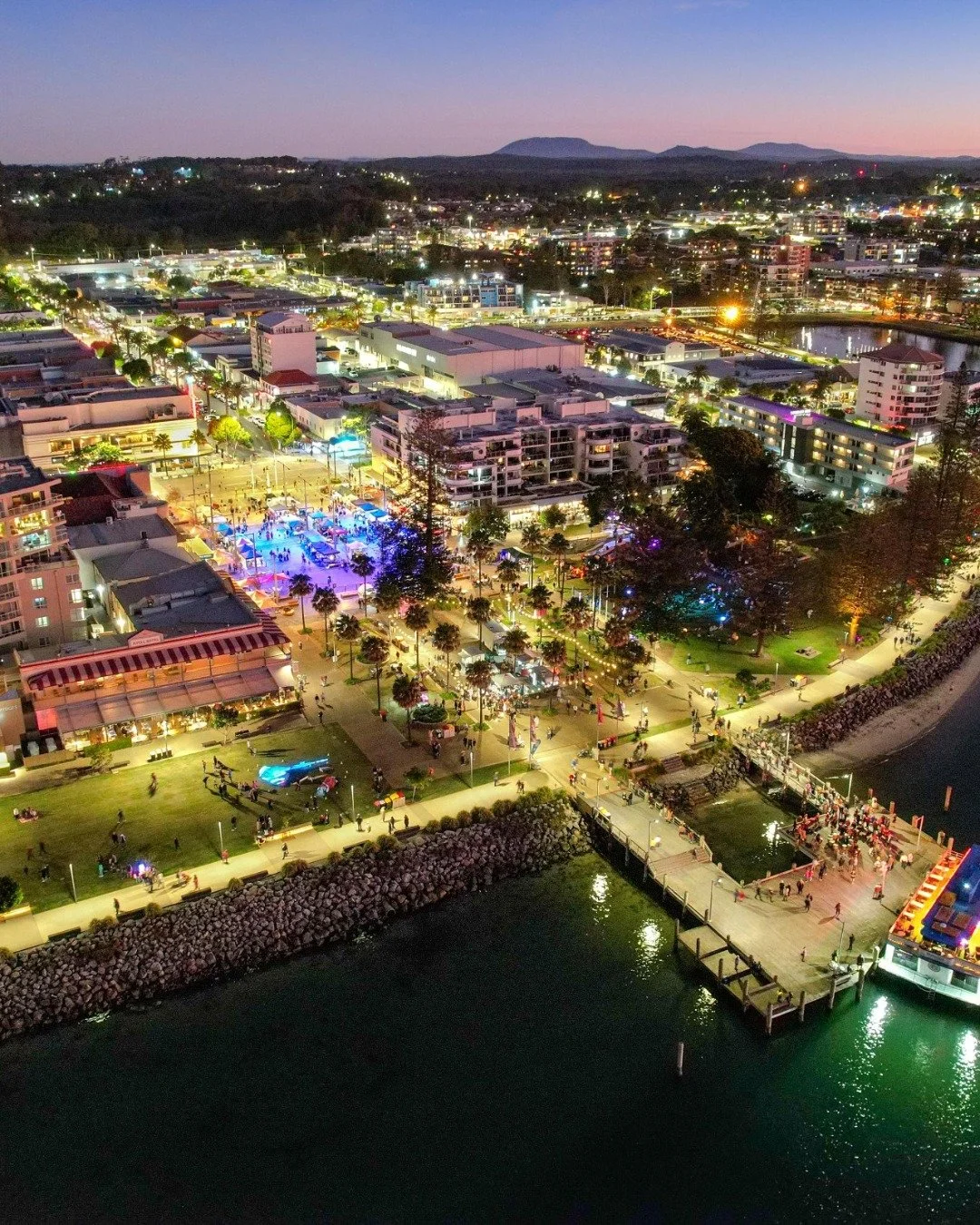 Port Mac after dark aerial artwalk pic.jpg