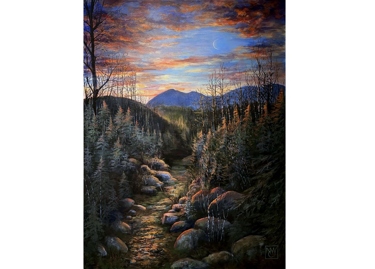 View Towards Chocorua at Sunset (sold)