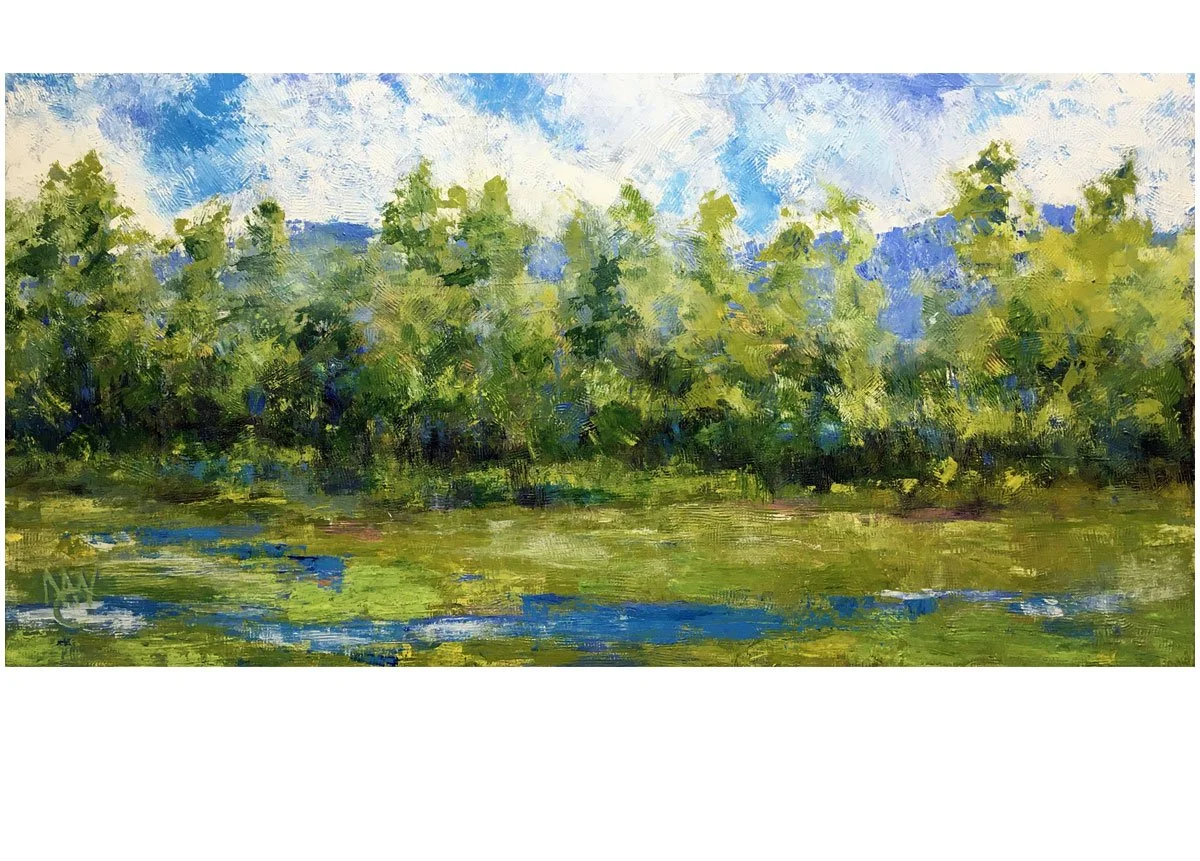 May Field After a Rainstorm (sold)