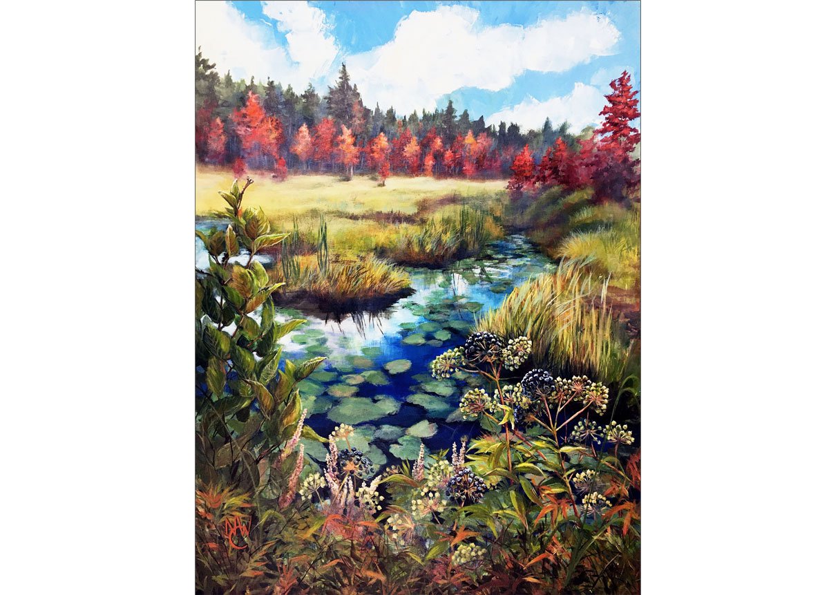 Down the Hill From Berryknoll (sold)