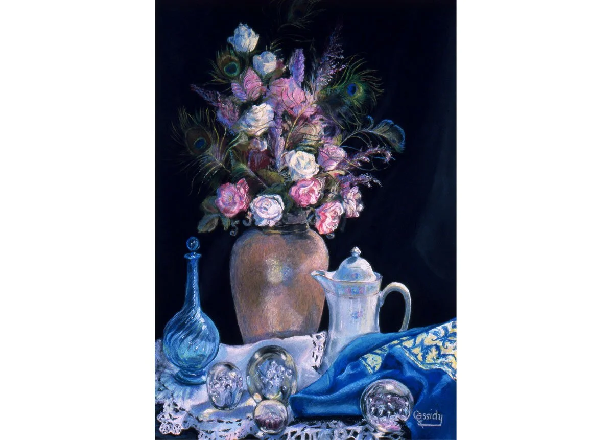 Still Life with Nippon Chocolate Pot (sold)