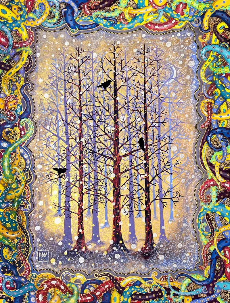 Tangles & Orbs 2
Acrylics on Canvas
36" x 48"
Sold-Commission