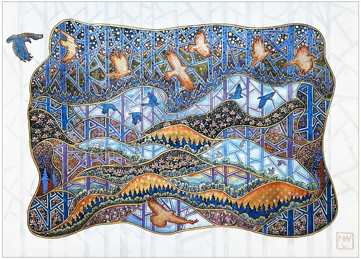 To Nowhere and Everywhere
(sold)