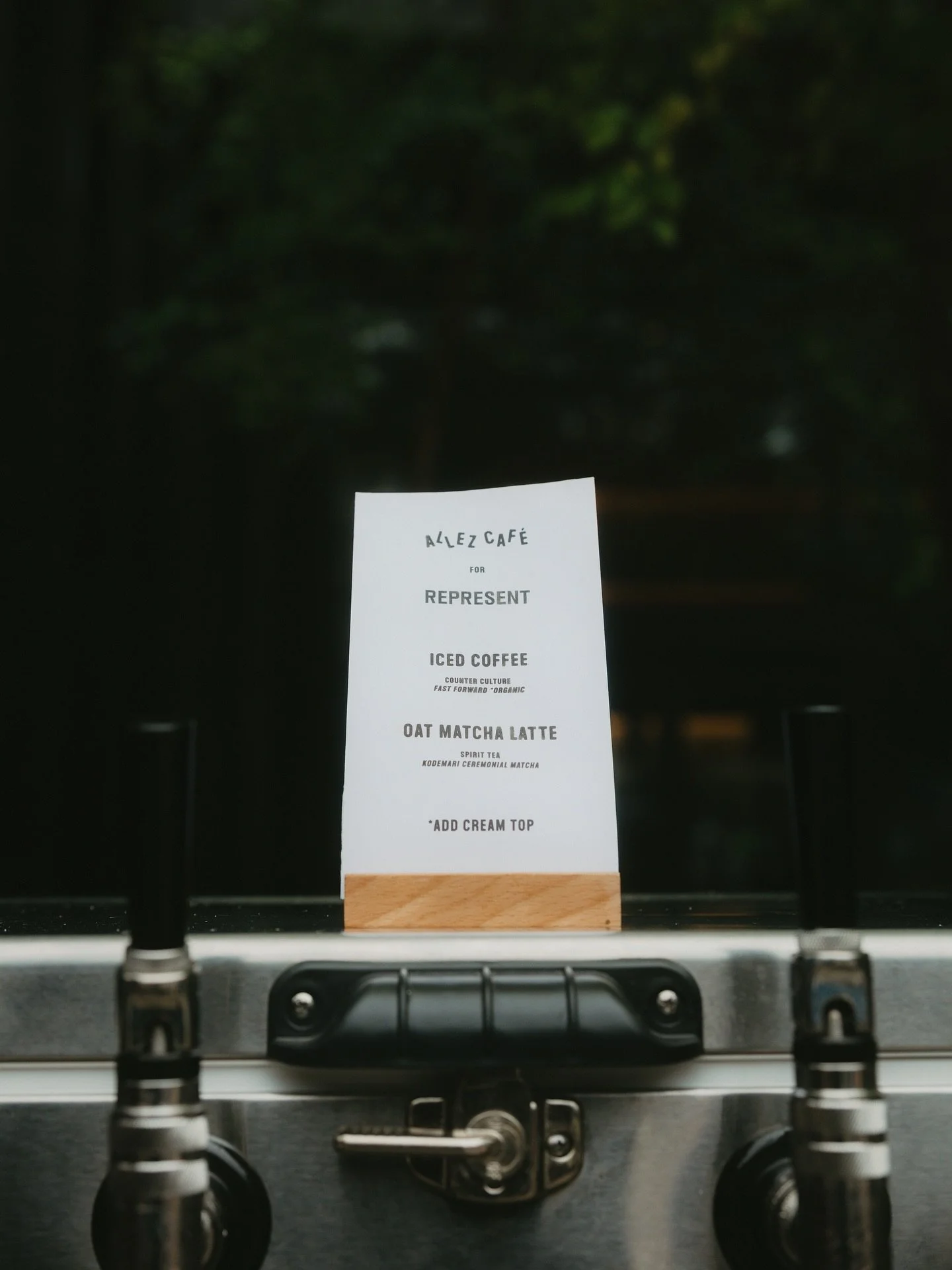 A little weekend recap. We served up nitro coffee and matcha for our friends @representclo @247represent @trainmoment and hosted friends and family at our new spot inside @cara.cara.club. Can&rsquo;t wait to share it with you all very soon!