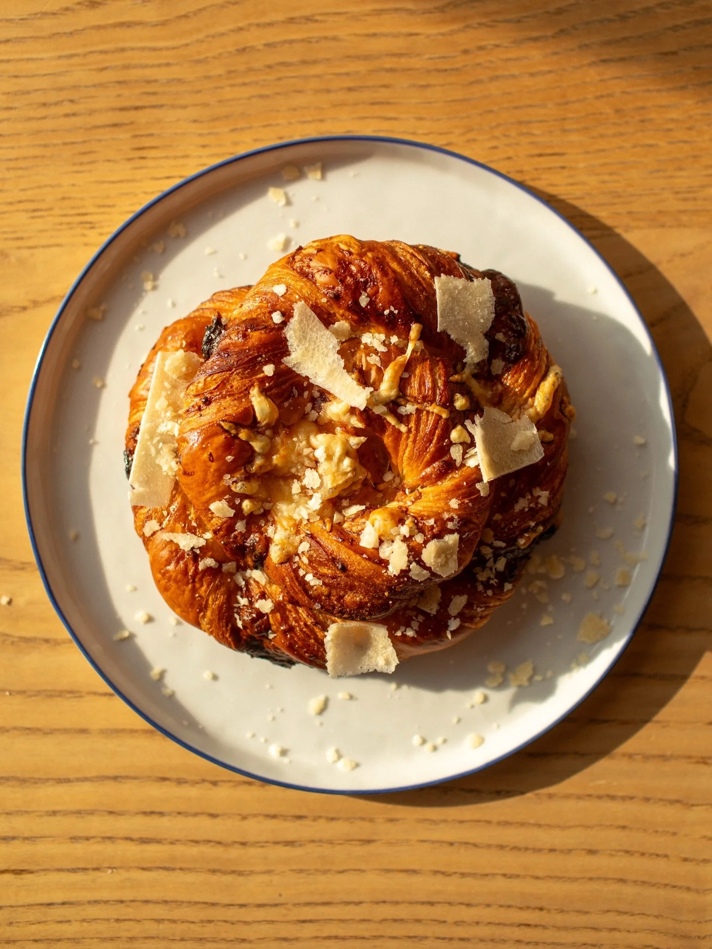 Some new pastries coming your way:

	&bull;Cacio e Pepe Laminated Bun

	&bull;Seasonal Brioche Danish (blood orange marmalade).