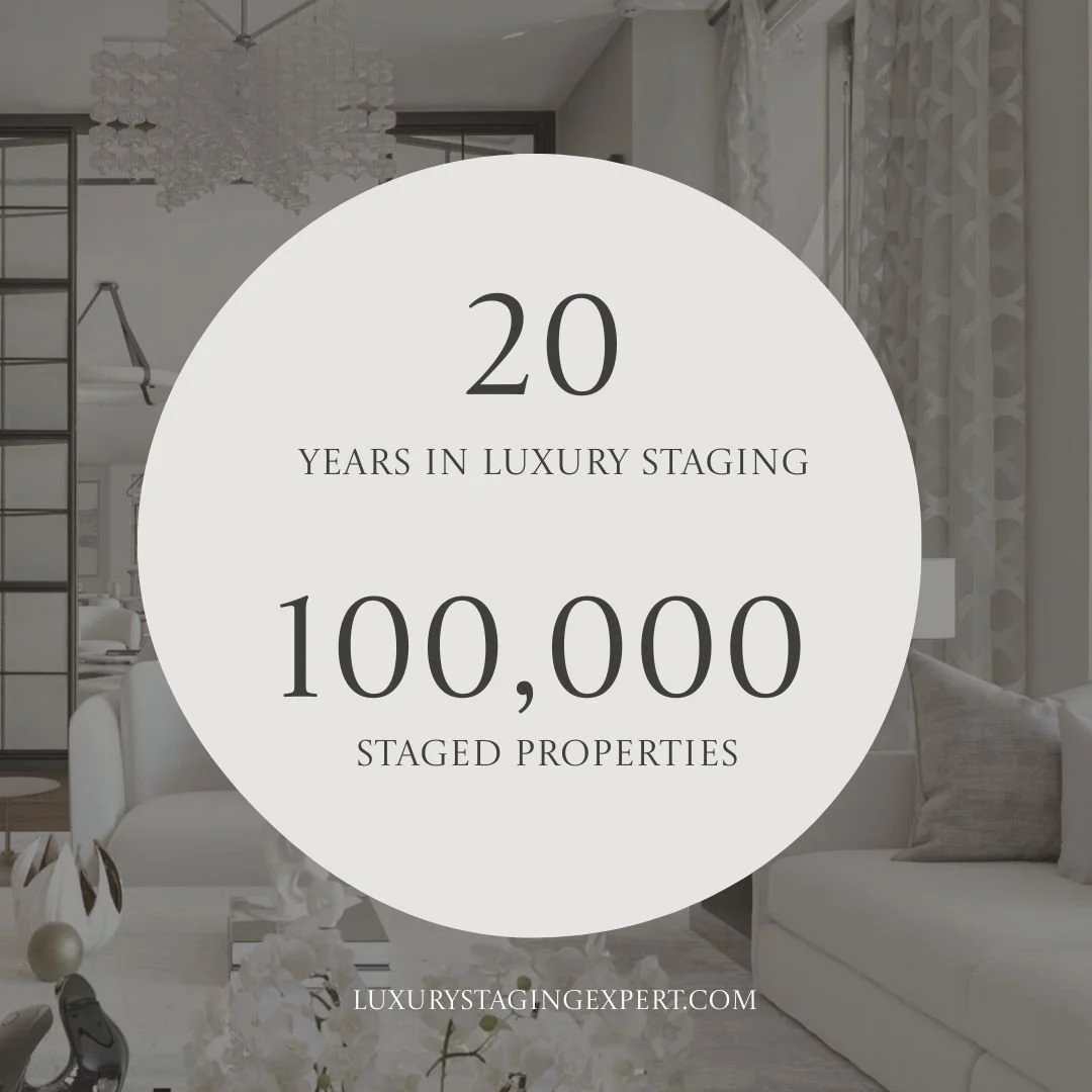 ✨ 20 Years in Luxury Staging ✨

Over the past two decades, I&rsquo;ve staged 100,000+ properties, helping homes make unforgettable first impressions and achieve exceptional results.

Luxury staging isn&rsquo;t just about design &mdash; it&rsquo;s abo