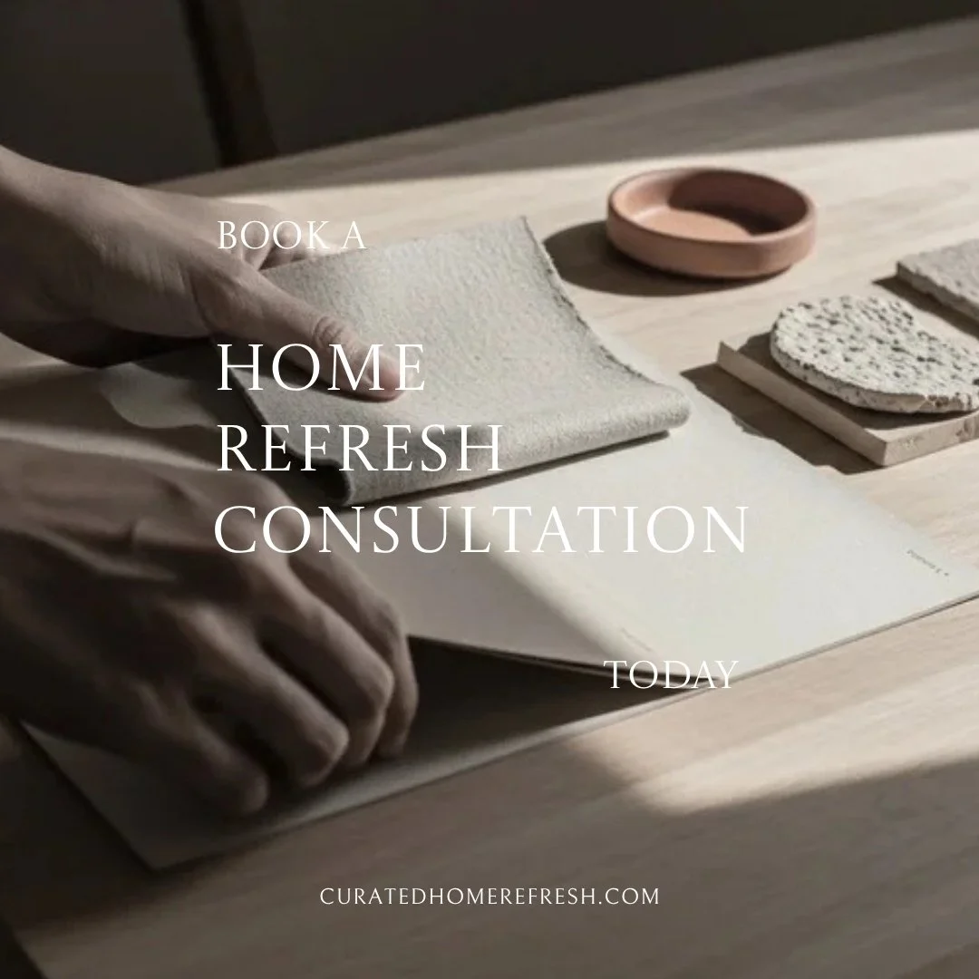 Ready to love your home again&mdash;without starting over?

A Home Refresh Consultation is the first step toward seeing your space with a fresh perspective. Together, we&rsquo;ll identify what&rsquo;s working, what&rsquo;s not, and where thoughtful c
