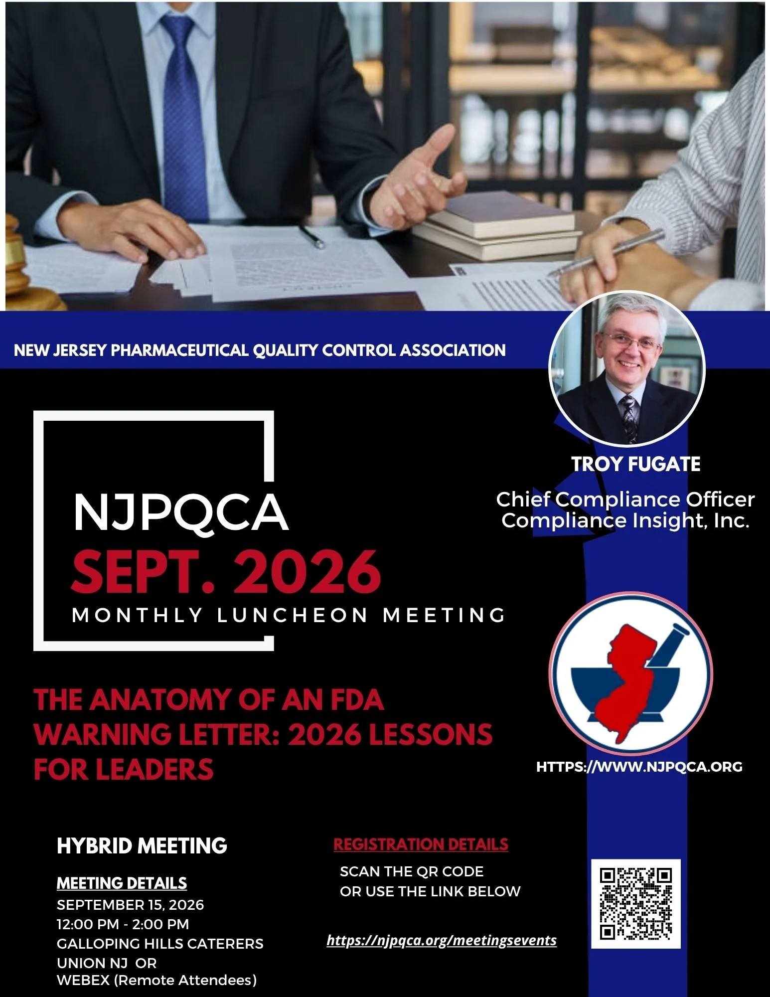 Sept. 2026 Monthly Luncheon Meeting
