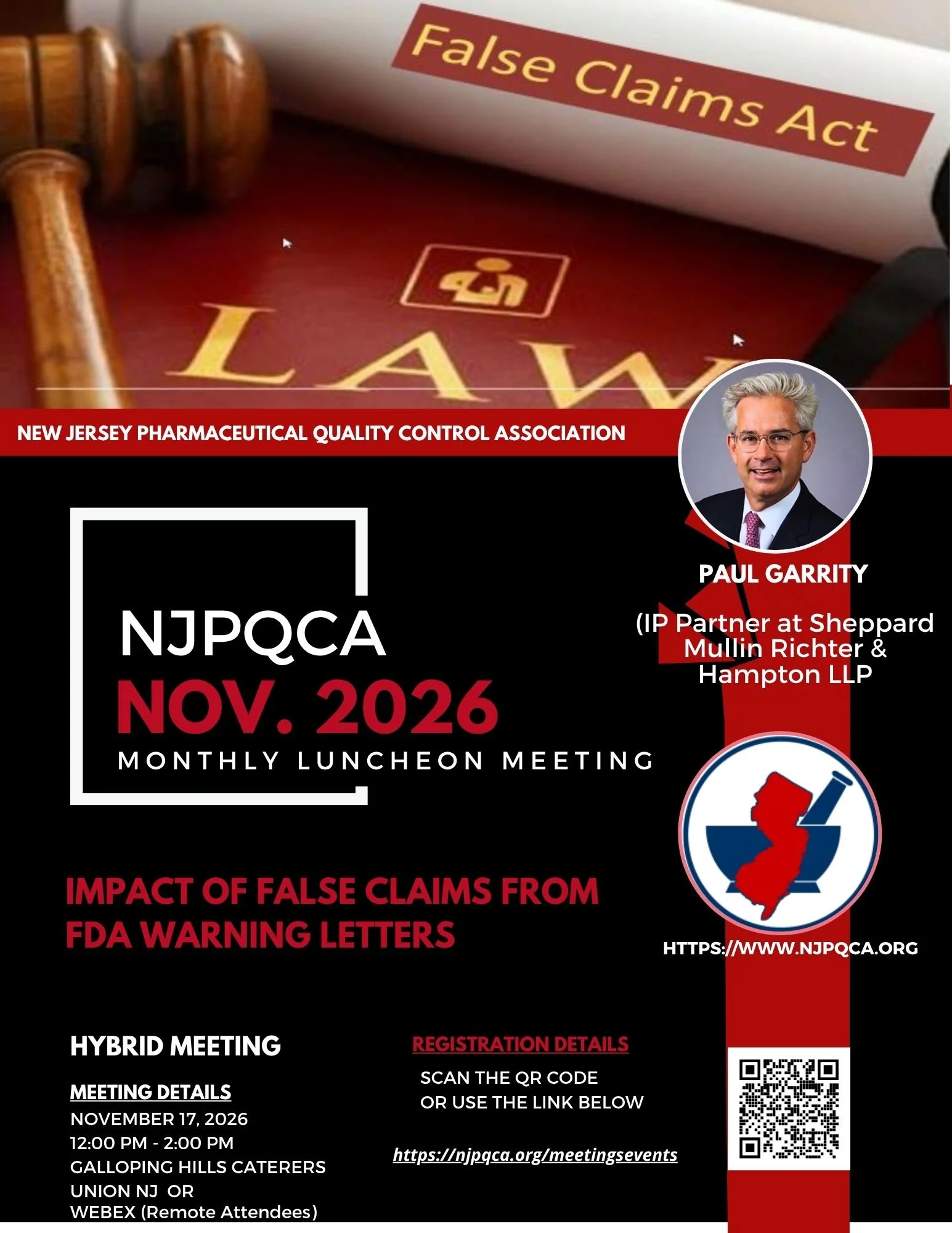 Nov. 2026 Monthly Luncheon Meeting