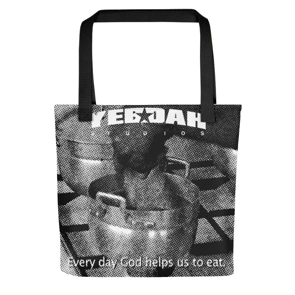 Everyday God Helps Us To Eat Tote.JPG