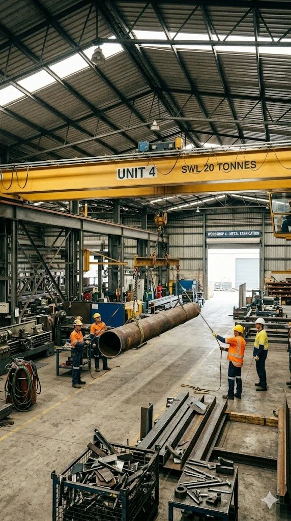 bridge and gantry crane licence training course at Asset Training Academy in Townsville