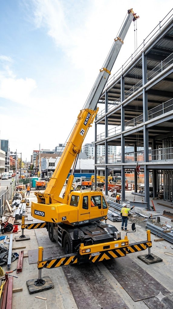 Nationally recognised mobile crane licensing and high-risk training courses in Townsville QLD