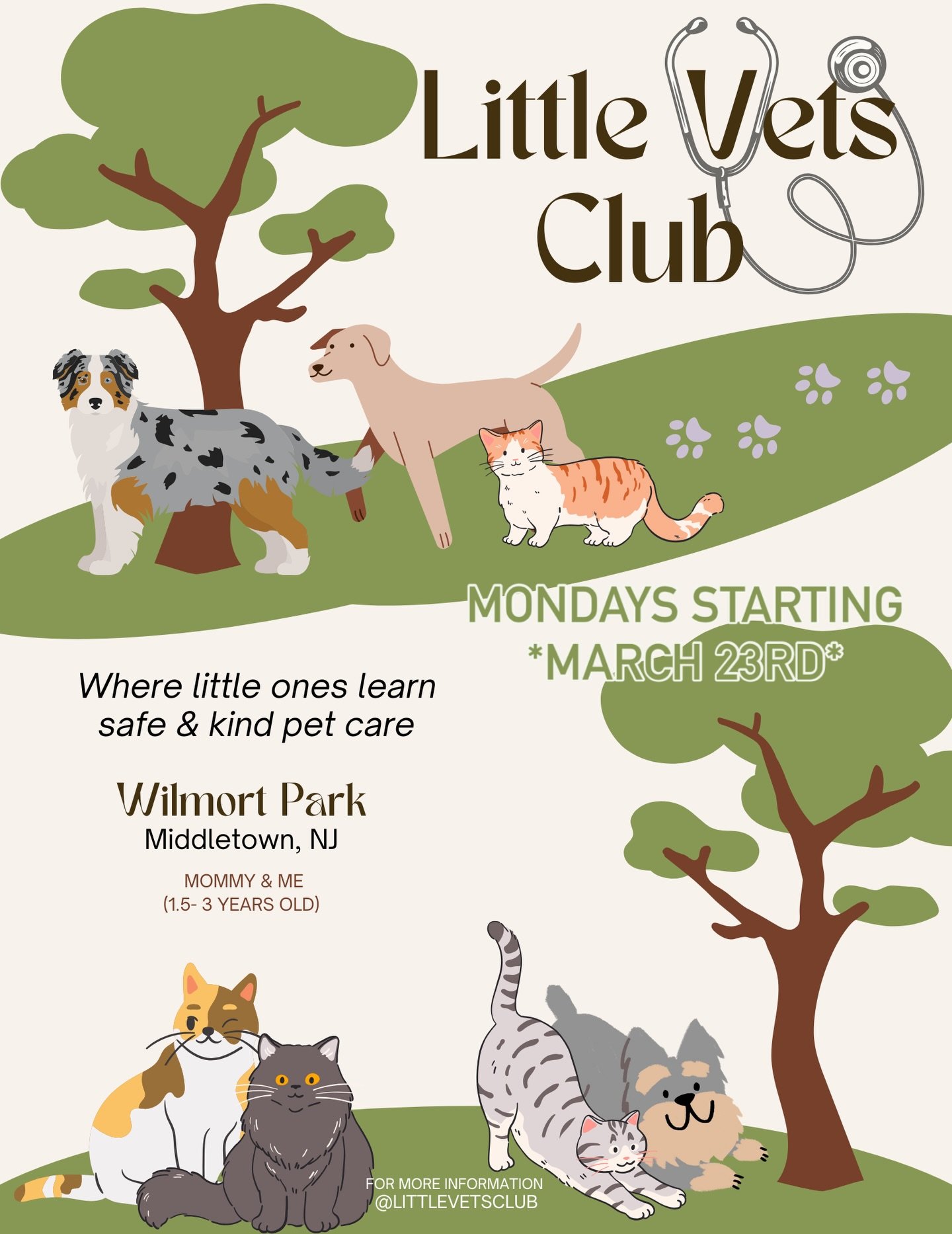 REGISTRATION FOR OUR FIRST SEMESTER BEGINS NEXT WEEK ! 🐶 🐈 🐕 🐈&zwj;⬛ the link will be posted on our account. Turn on notifications 📣 to be alerted first ! 🫶🏽