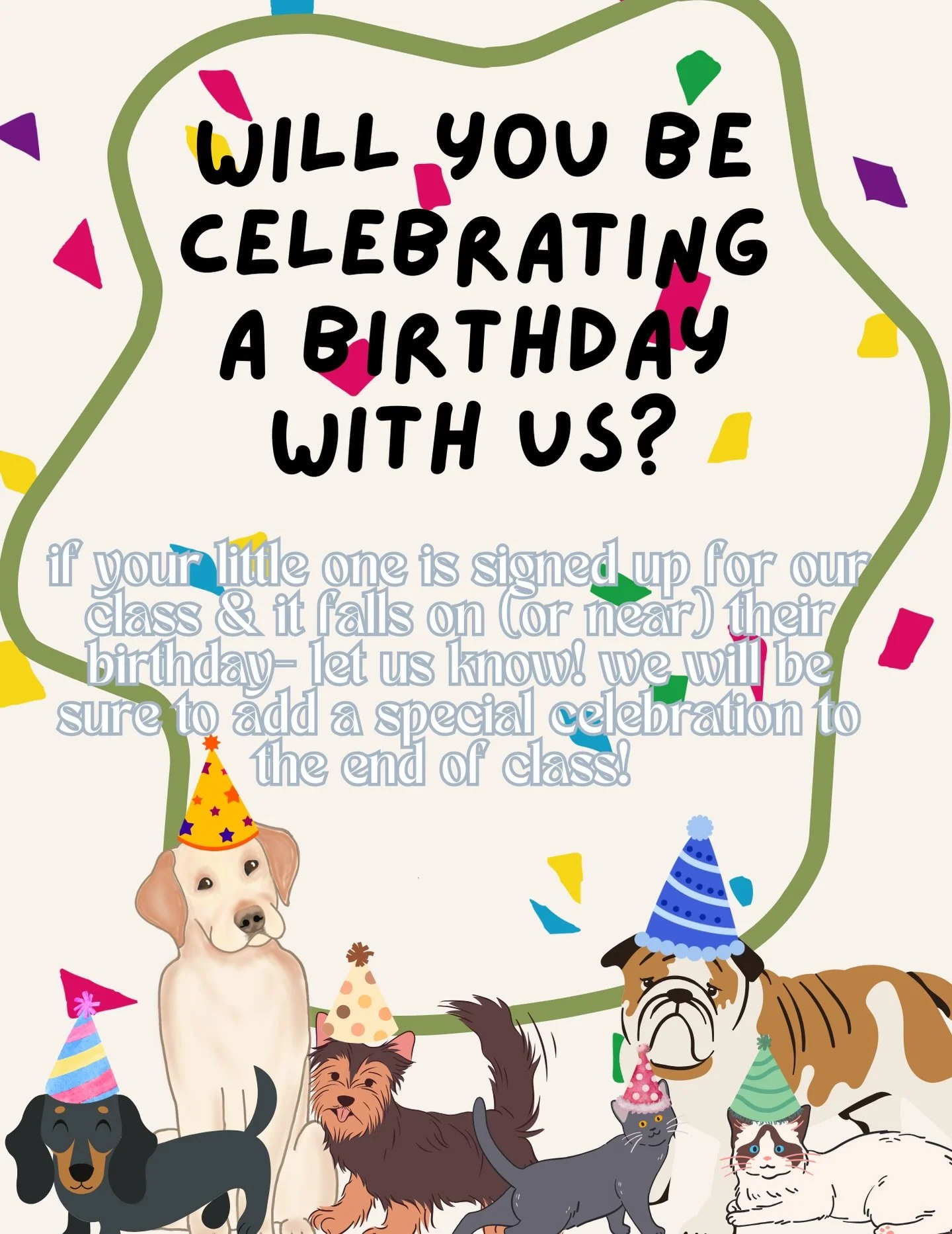 Party animals 🐾🎉