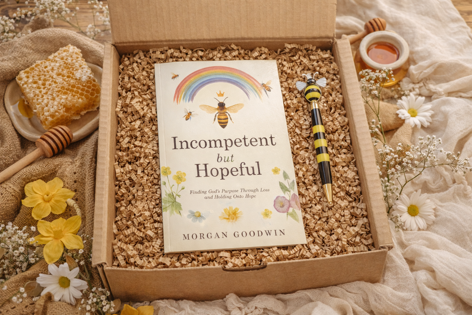 Personalized “Incompetent but Hopeful” Gift Set