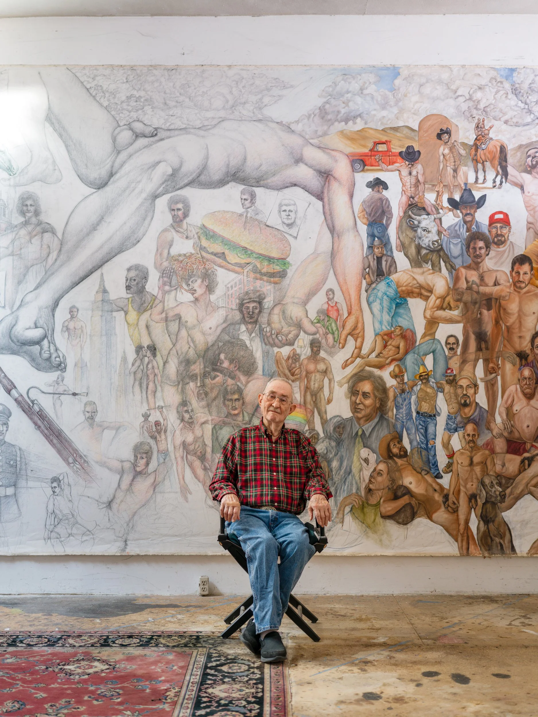 Delmas Howe at 90 in Truth or Consequences, New Mexico, January 2026