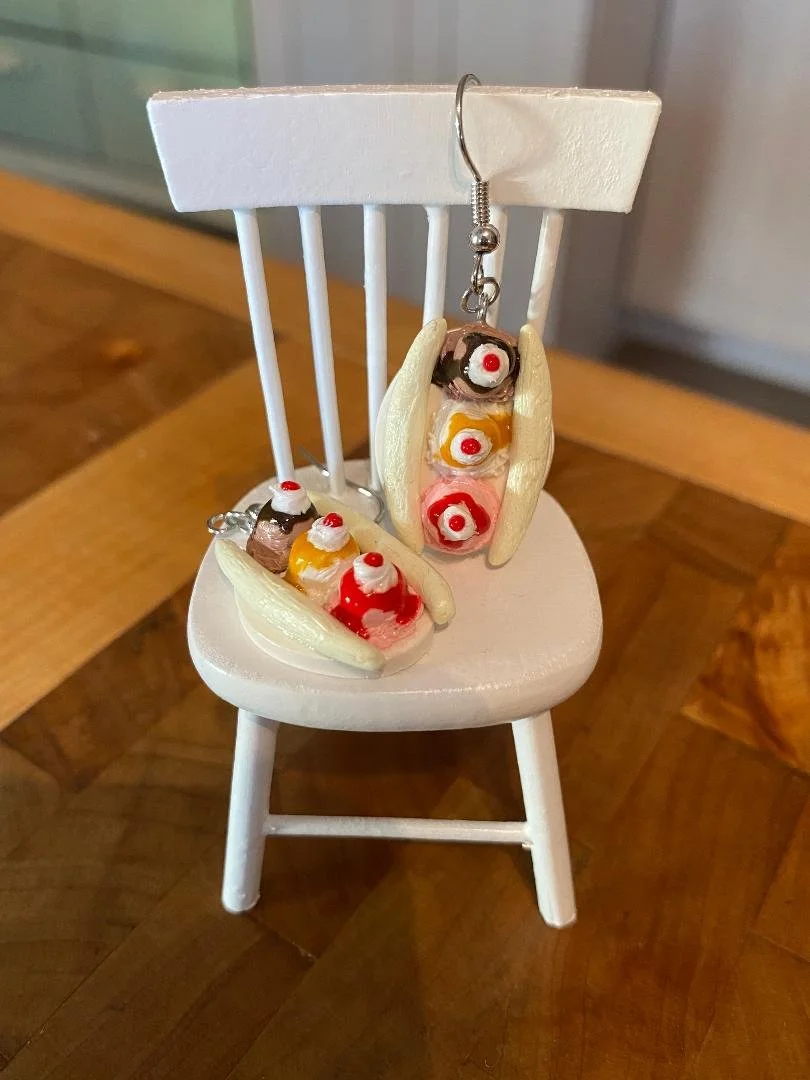 Banana Split Earrings