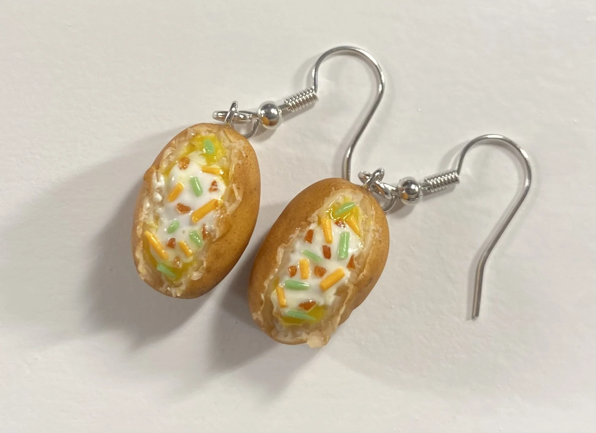 Loaded Baked Potato Earrings