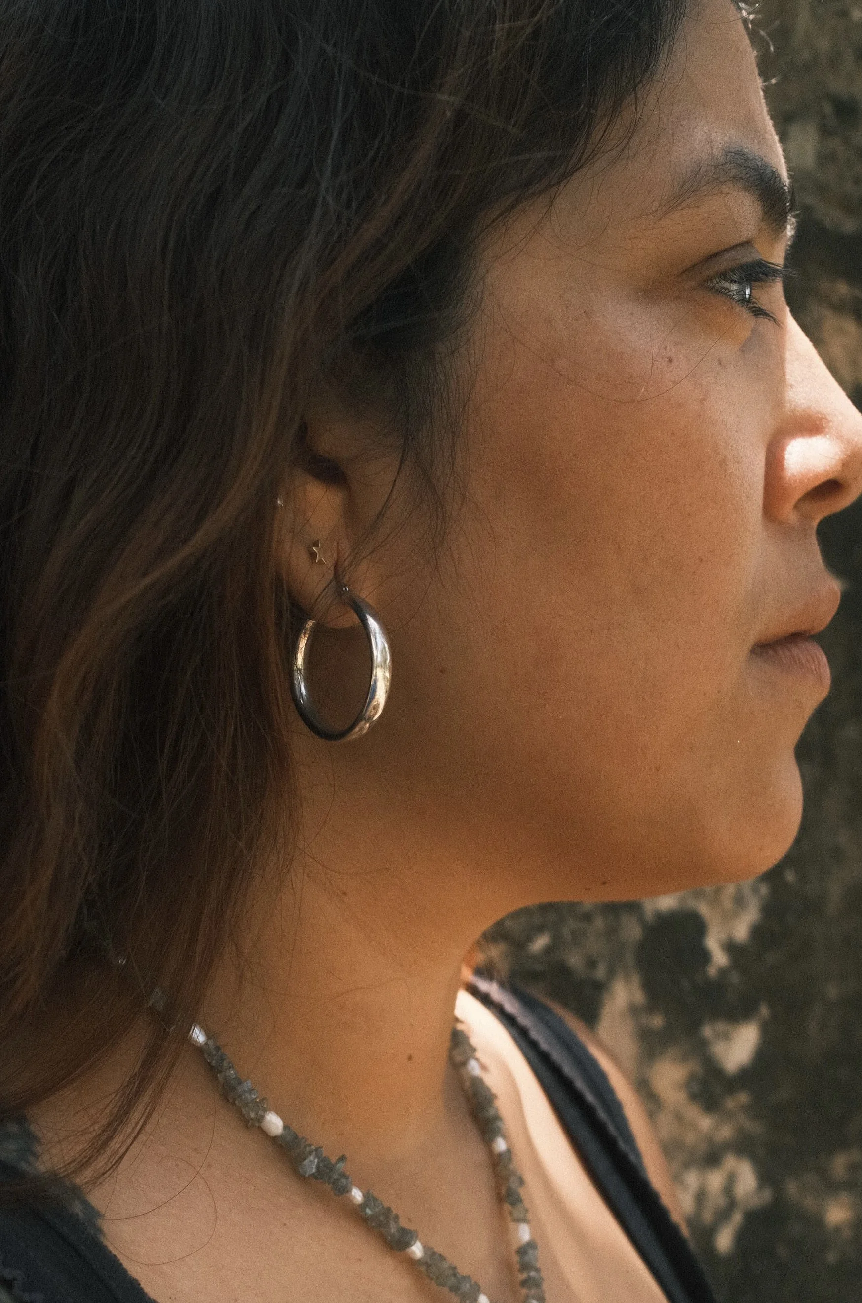 Thick Medium Hoops