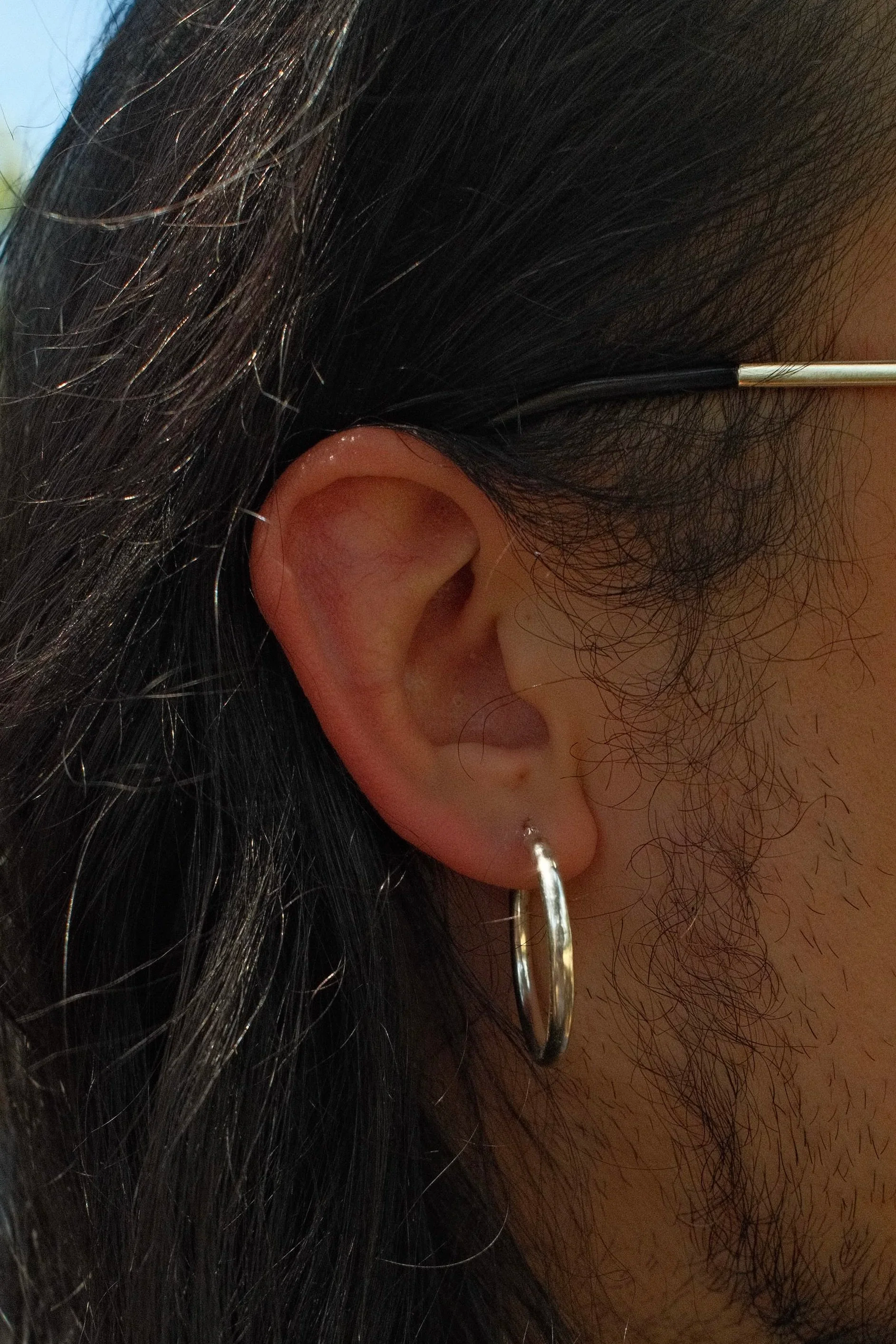 Thin Medium Hoops