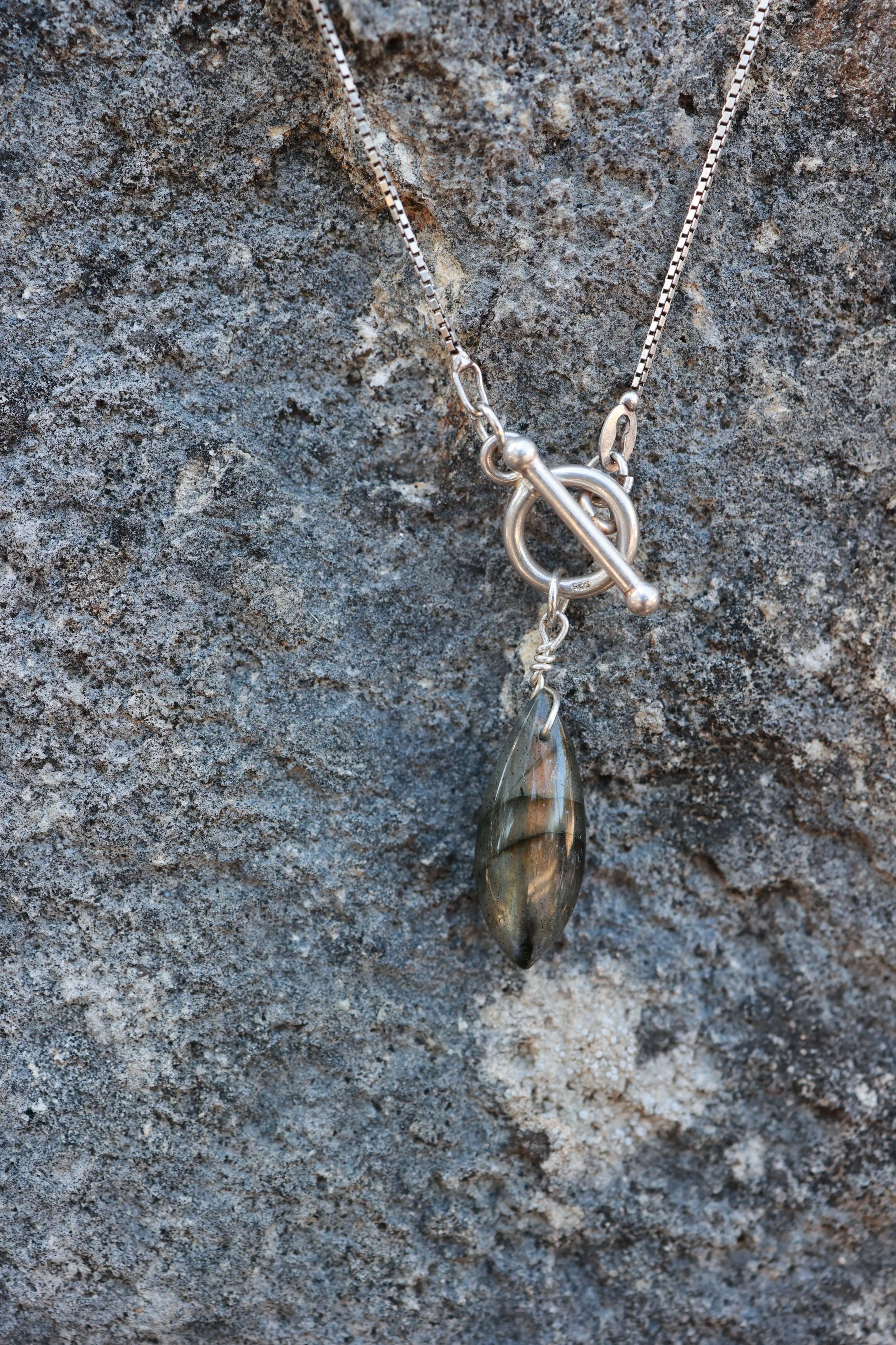 Golden Labradorite Necklace