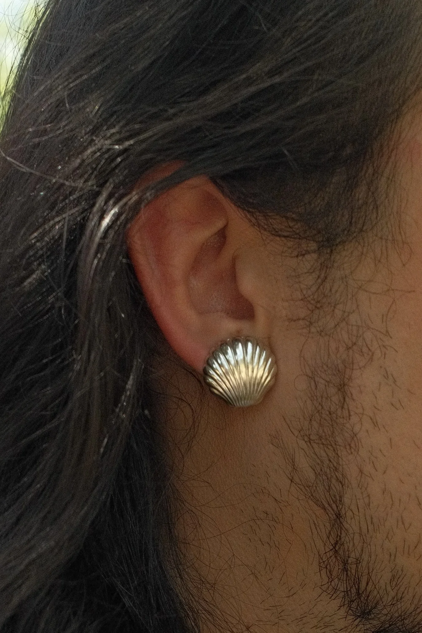 Seashell Studs