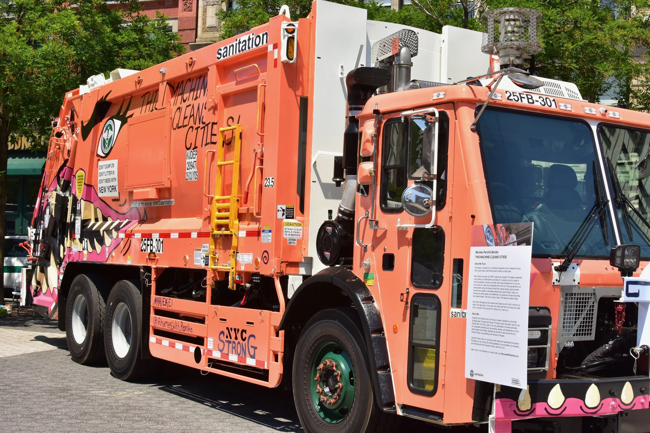 Side A: At Union Square for the public unveiling May 20, 2026
