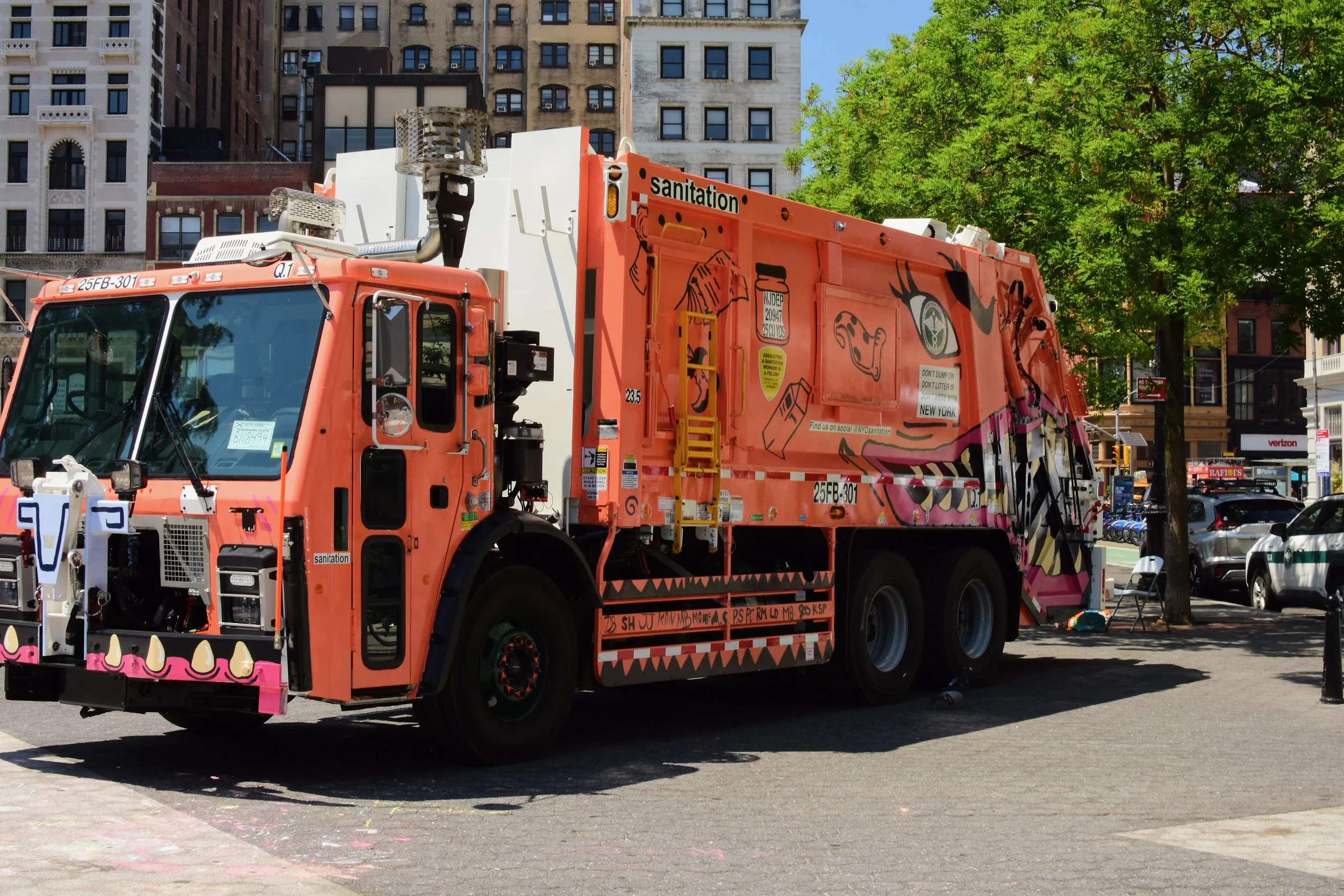 Side B: At Union Square for the public unveiling May 20, 2026