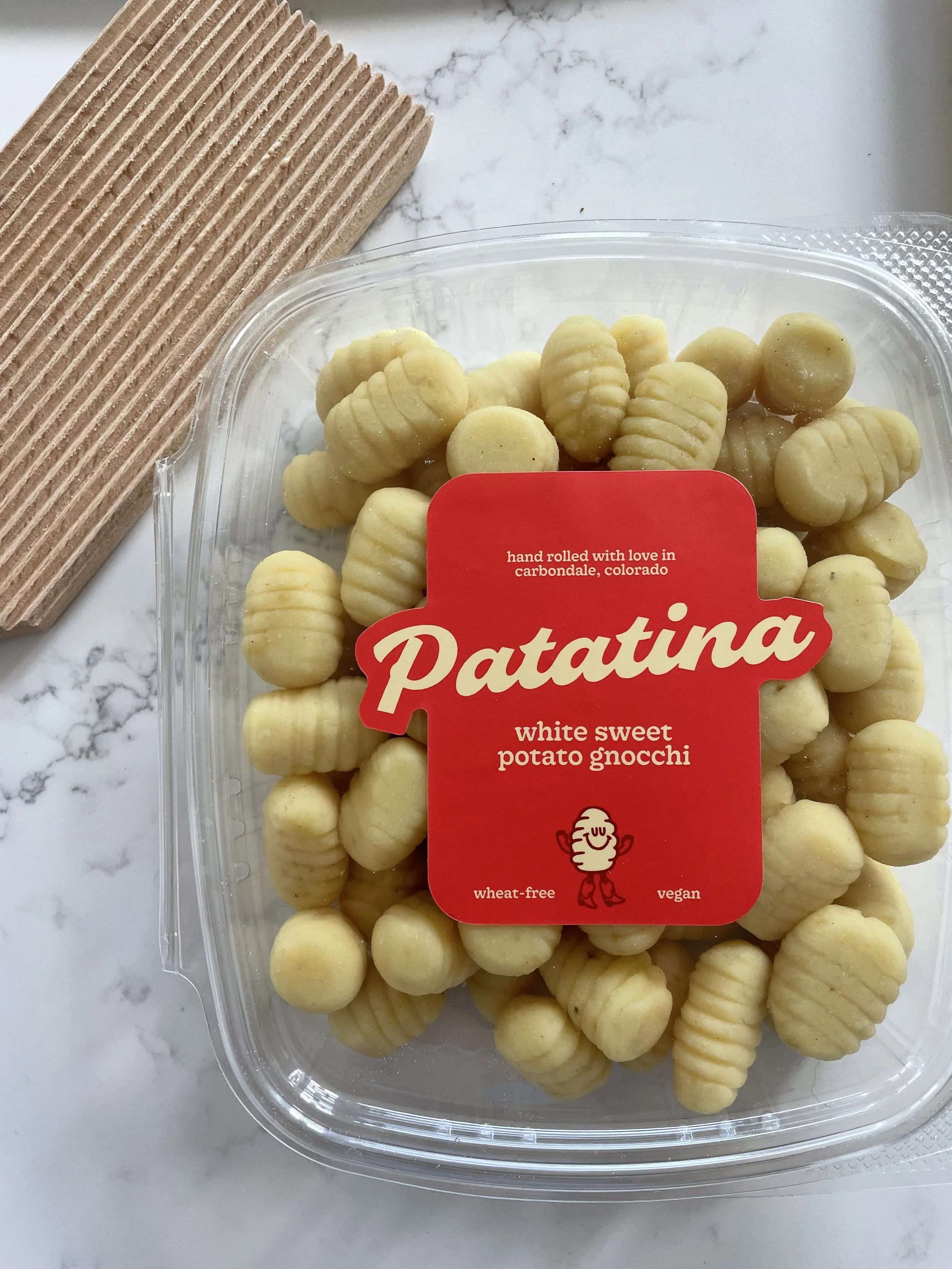 White Sweet Potato Gnocchi