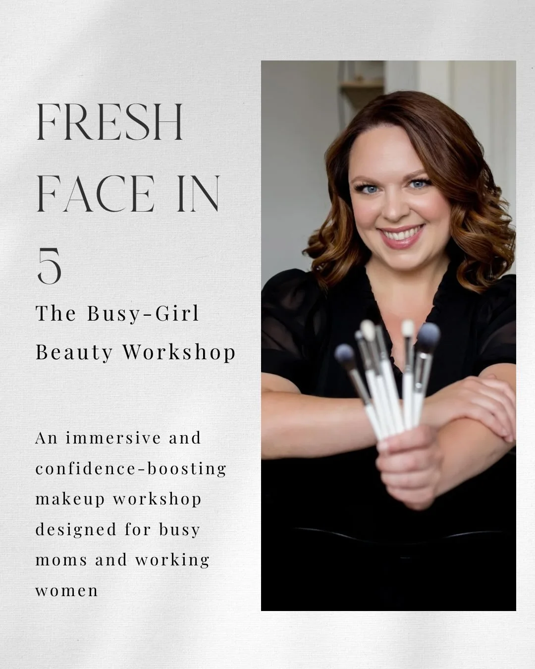 Fresh Face in 5 is officially here, and you&rsquo;re invited!

If you&rsquo;re a busy gal like I am and mornings feel like a sprint and you&rsquo;re always rushing out the door, then this one is for you! If your beauty routine hasn&rsquo;t kept up, w