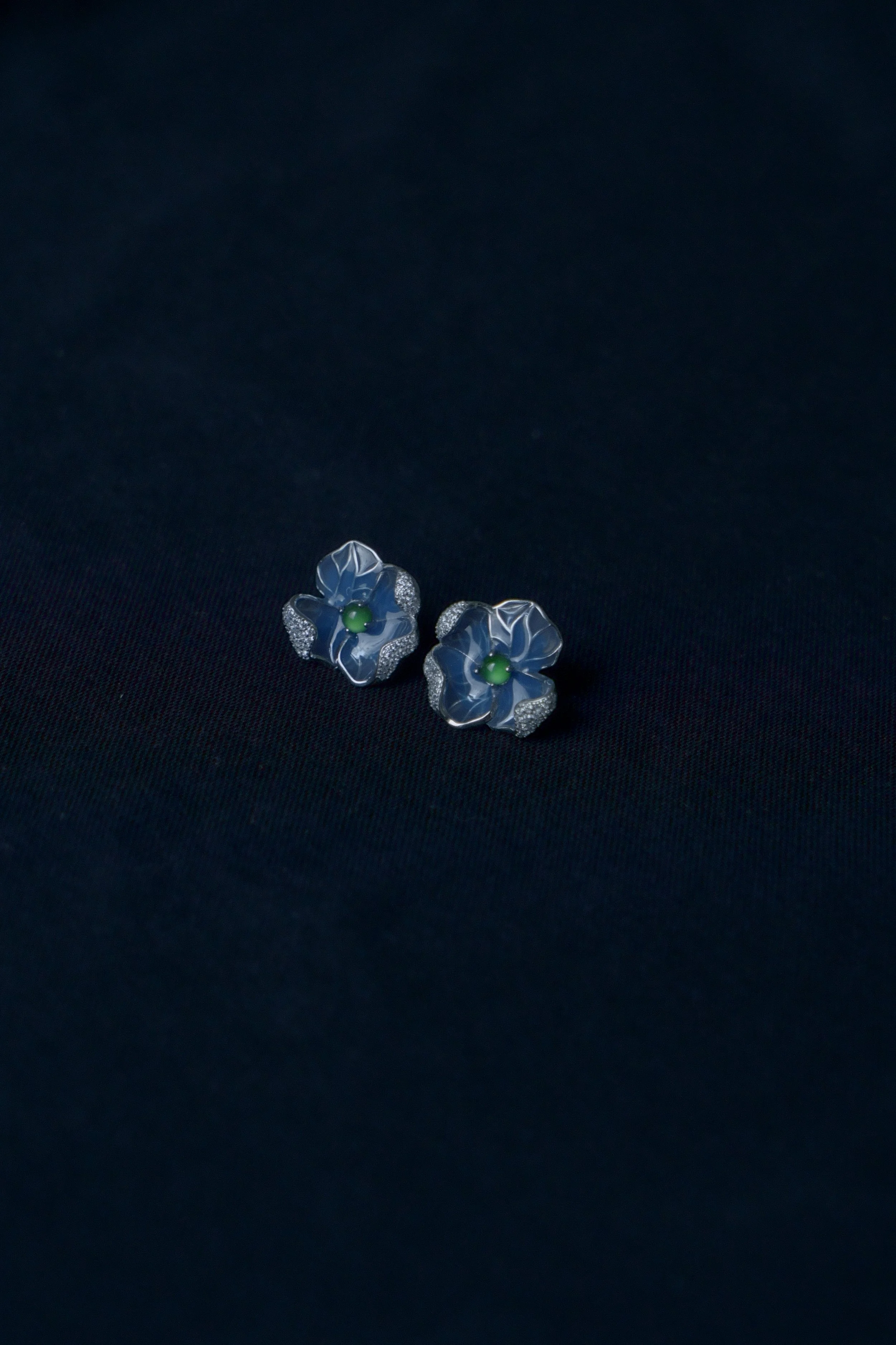 enamel lotus earings.JPG