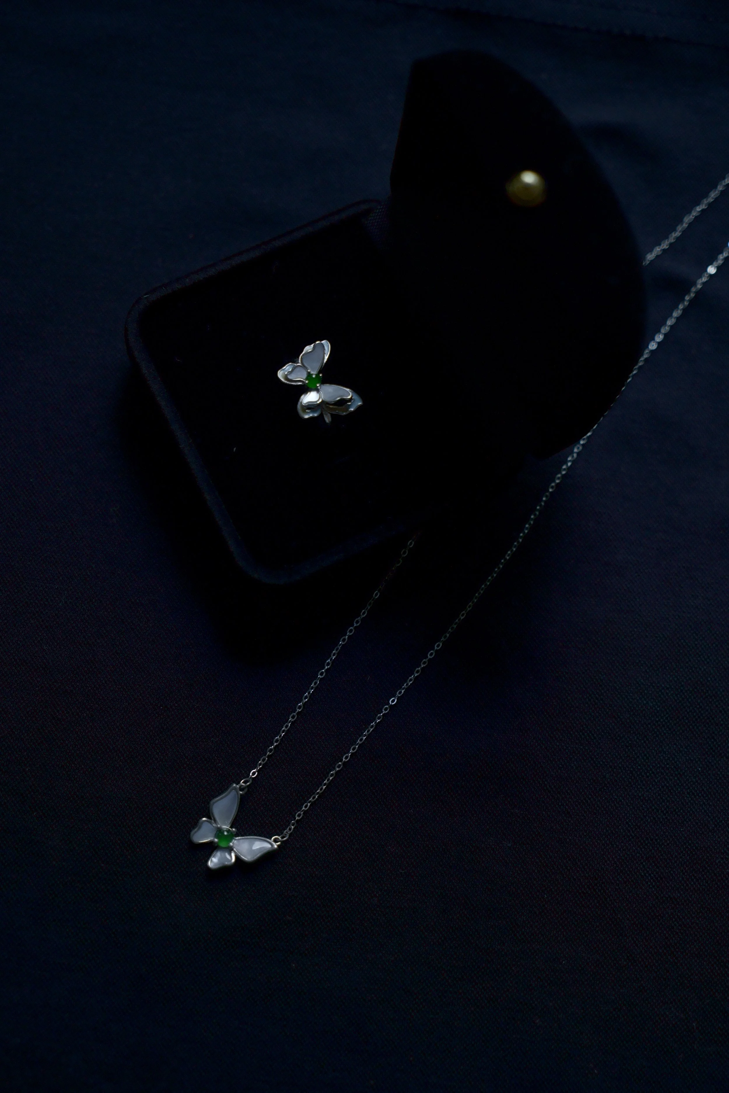 white butterfly necklace and ring.JPG