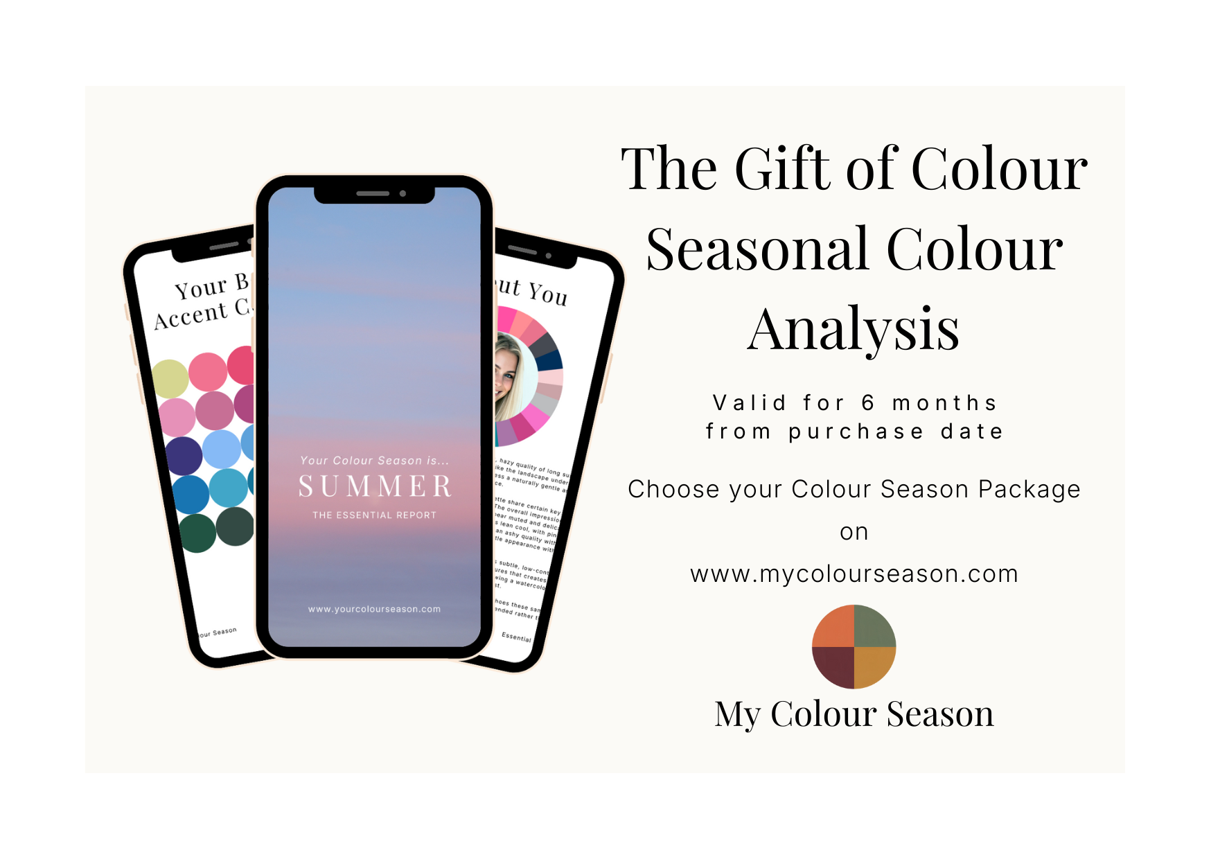 My Colour Season - Gift Card