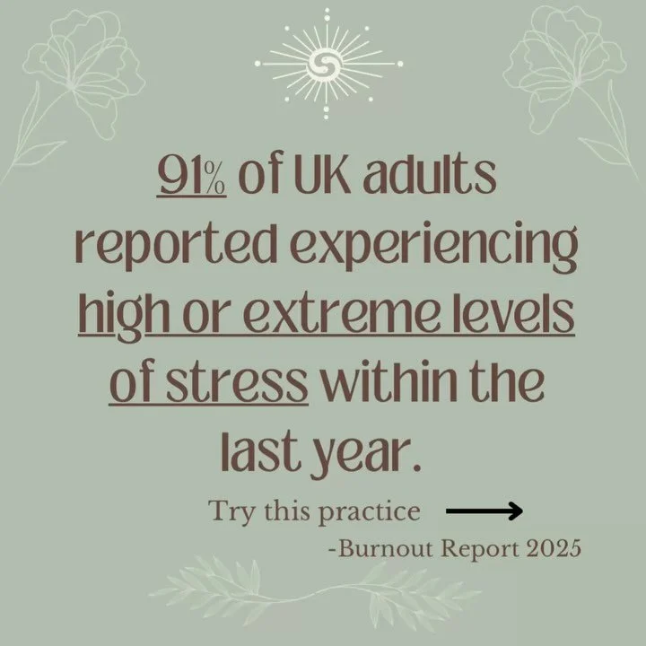 Feeling stressed? You&rsquo;re not alone.

📊 Recent stats from the UK show just how widespread stress has become:
* * 91% of adults experienced high or extreme pressure in the last year.
* * 74% felt so overwhelmed at times they couldn&rsquo;t cope.