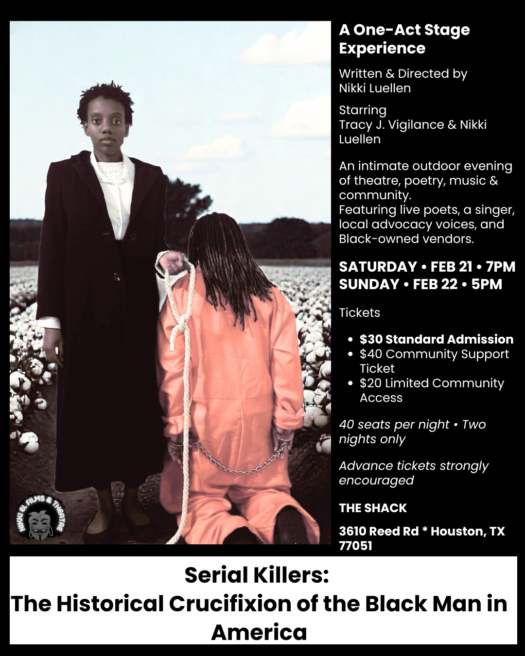 Serial Killers: The Crucifixion of the Black Man in America