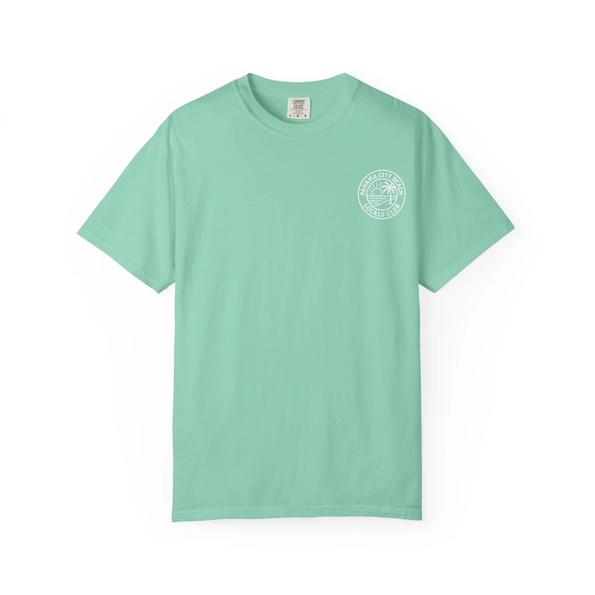 Panama City Beach Locals Club T-Shirt — Comfort Colors Garment-Dyed Tee