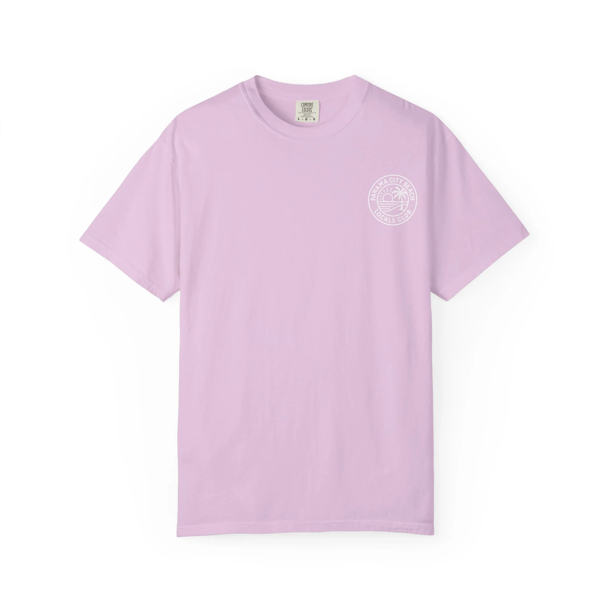 Panama City Beach Locals Club T-Shirt — Comfort Colors Garment-Dyed Tee