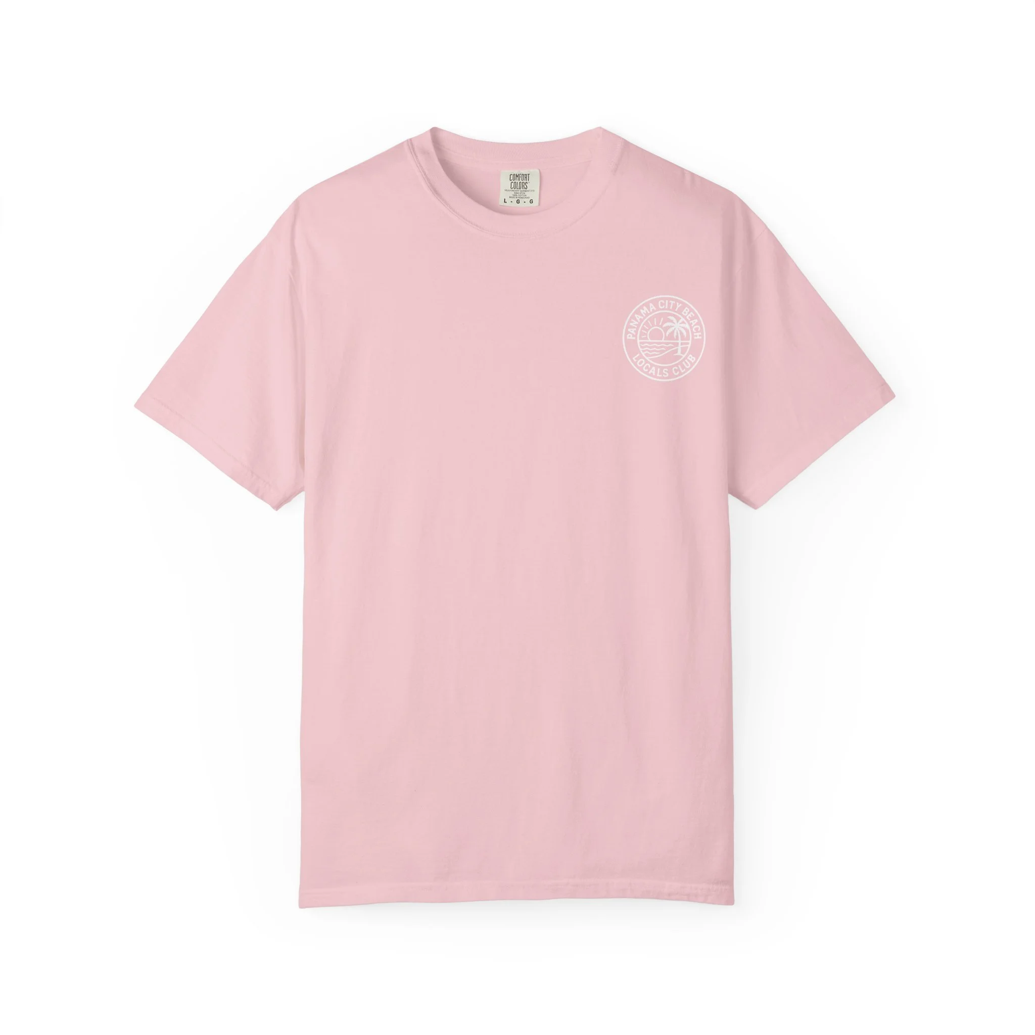 Panama City Beach Locals Club T-Shirt — Comfort Colors Garment-Dyed Tee