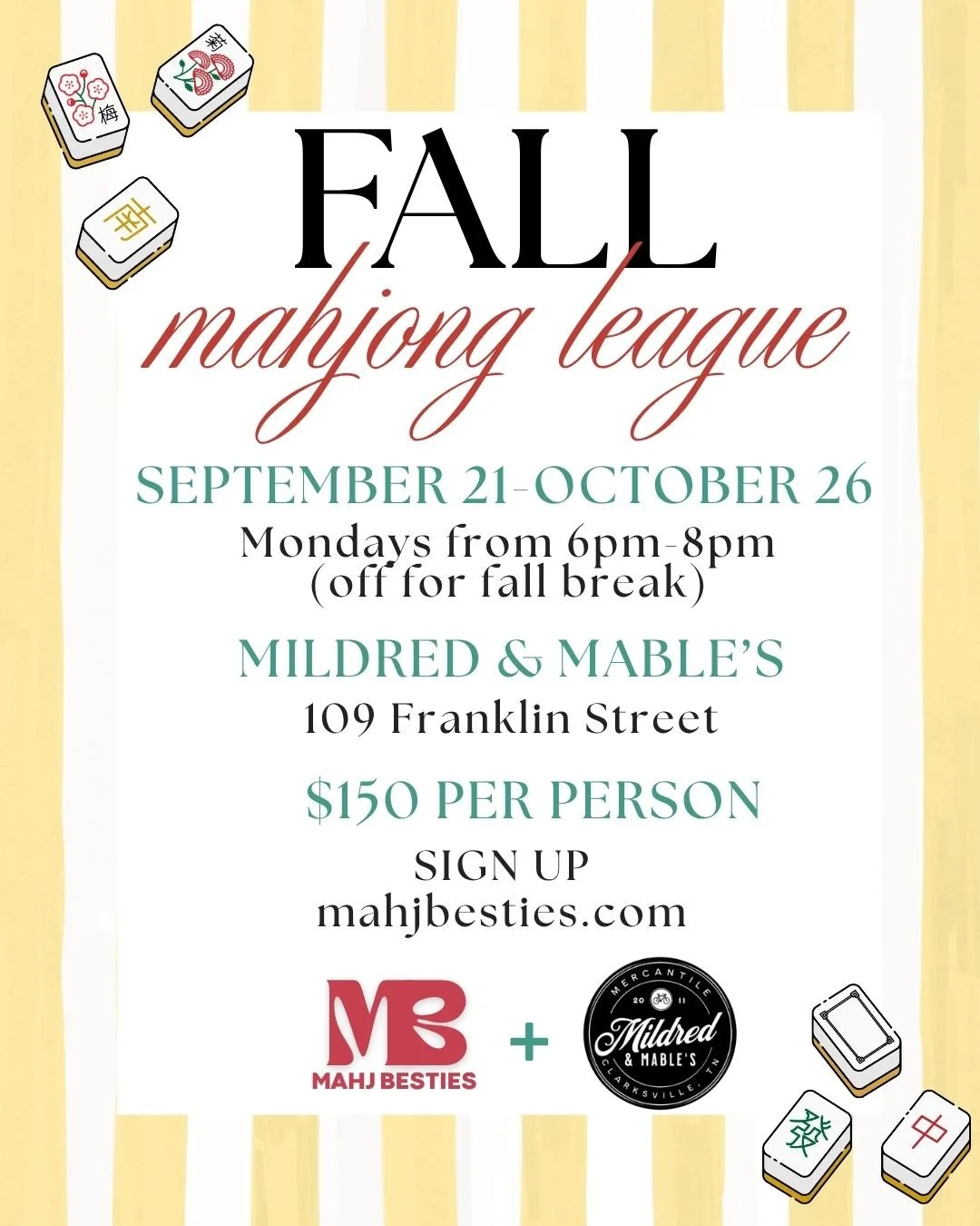 Fall Mahjong League