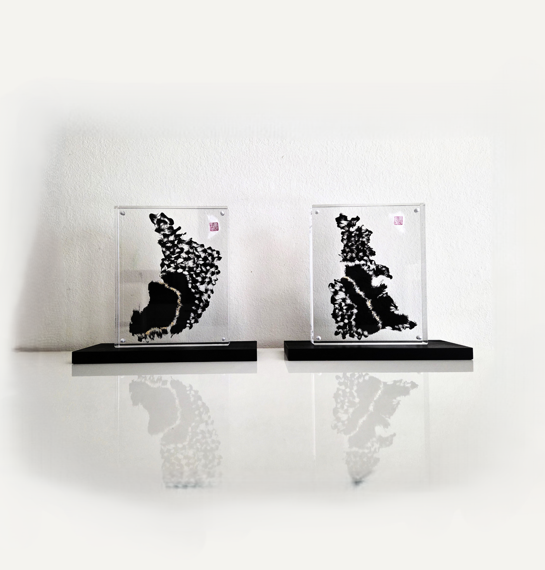 PAVILION III : The Dual Resonance Diptych (Set of No. 1 & No. 2)