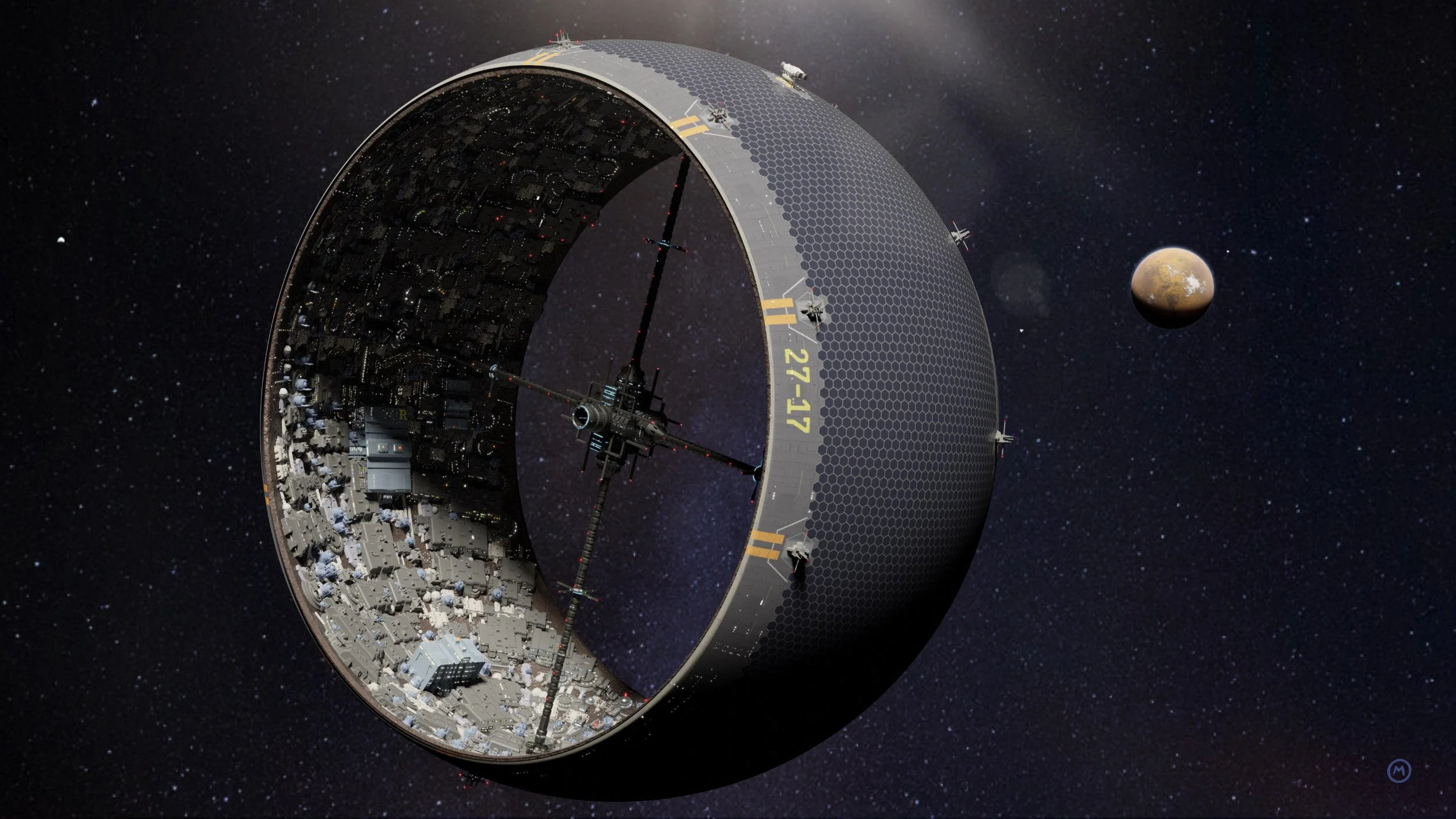 Asteroids could be future viable space habitats ( more )