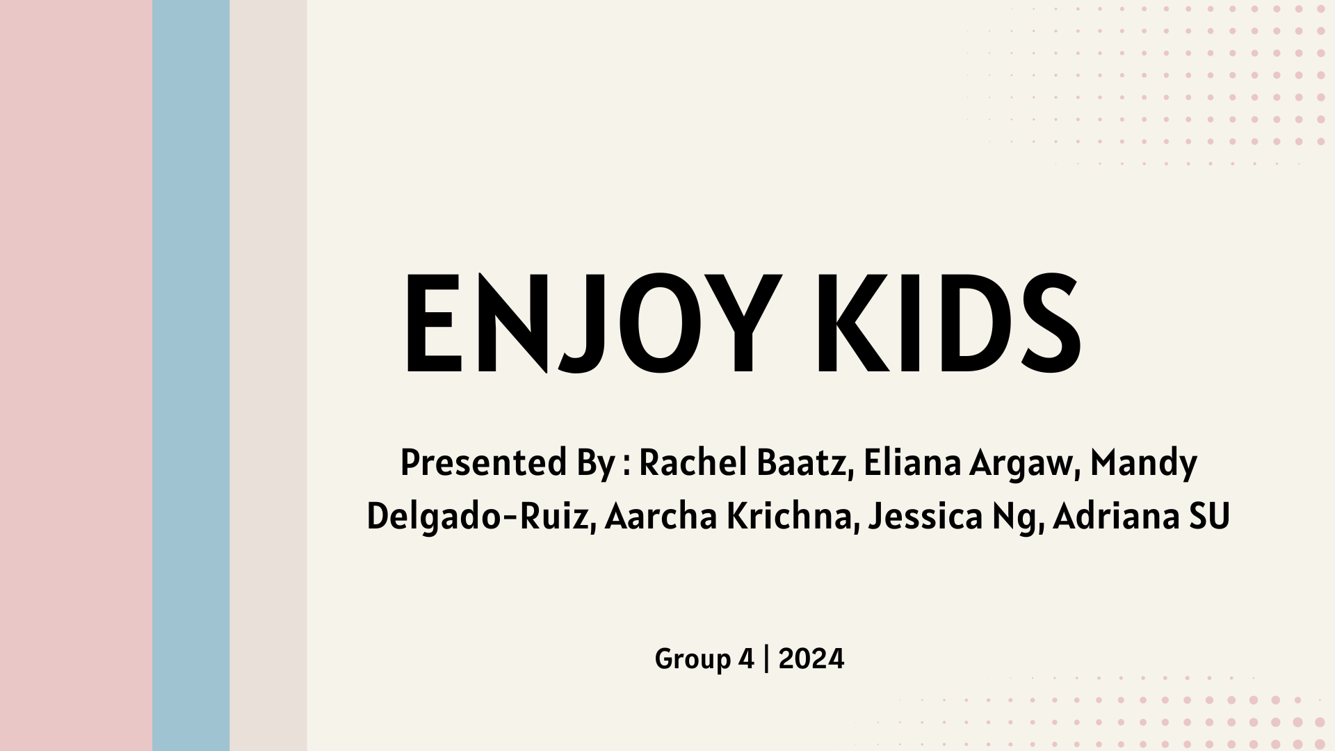 EnjoyKidsUS Data Analytics in SPSS