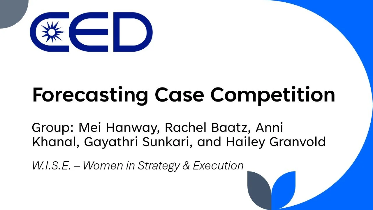 Consolidated Electrical Distributor DSP Case Competition