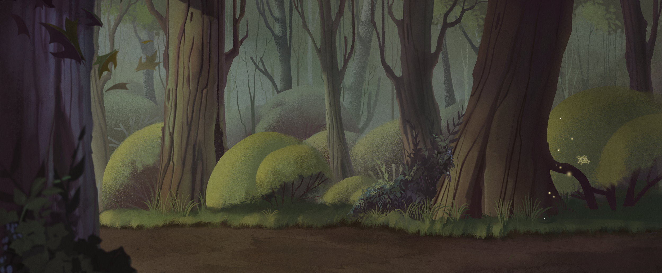 Background concept for opening sequence