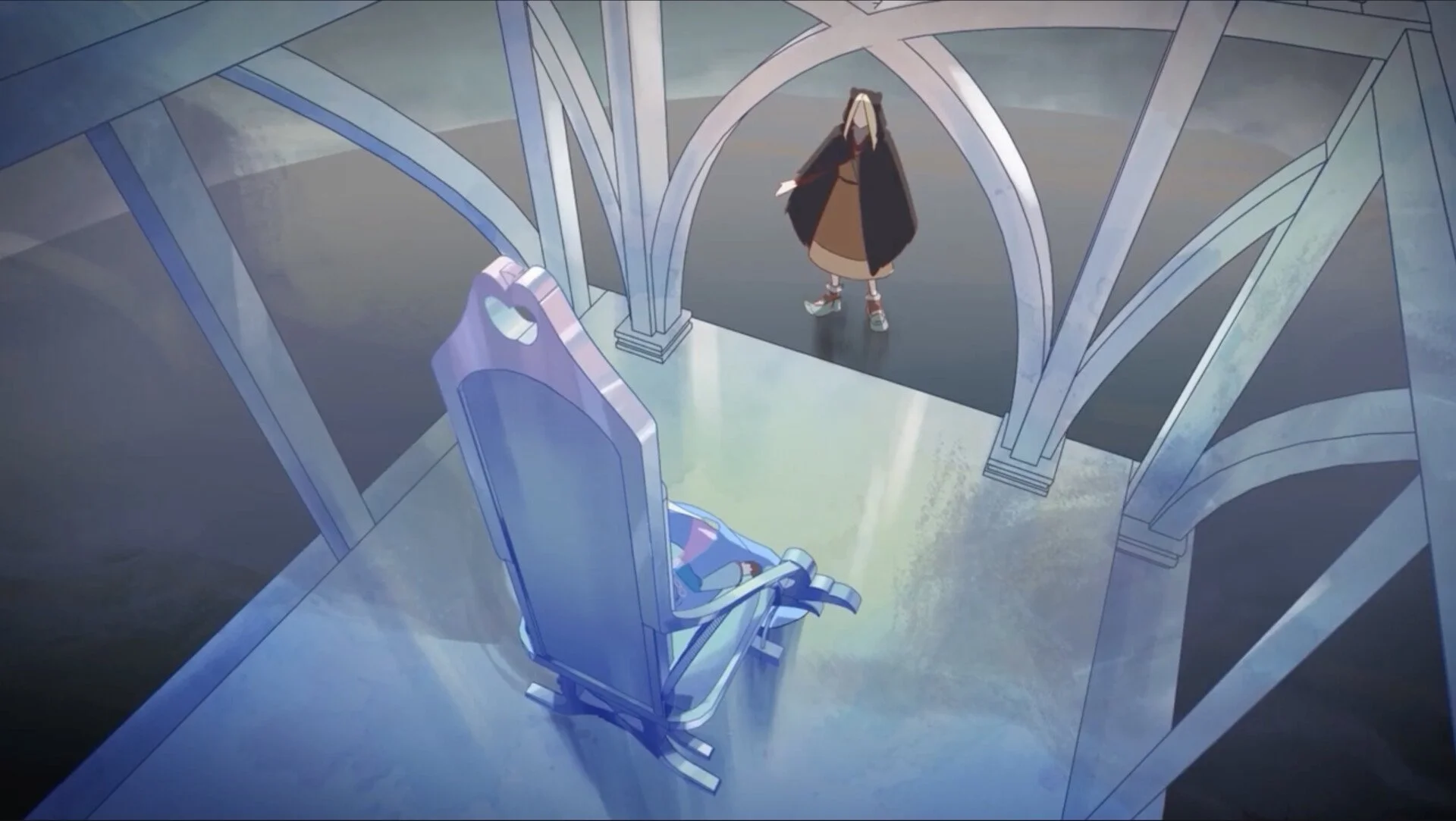 Environment Design by myself, Painting by Jing Ge