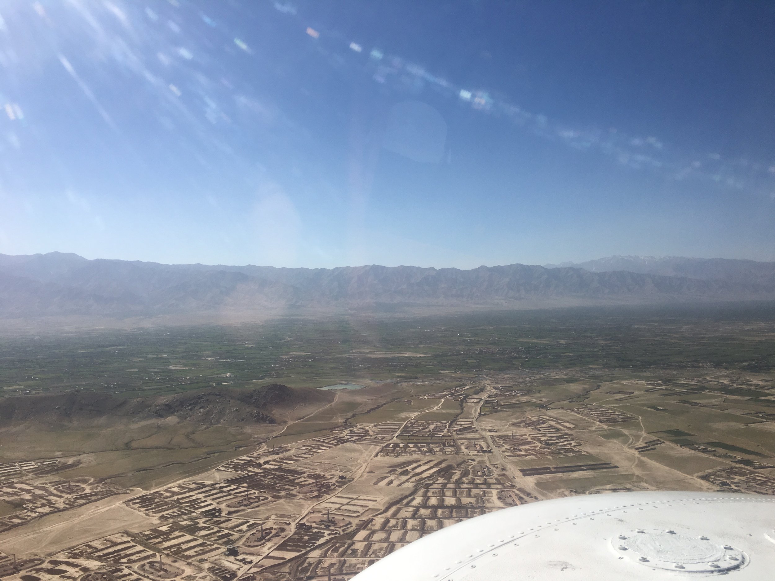 Air View to Bagram