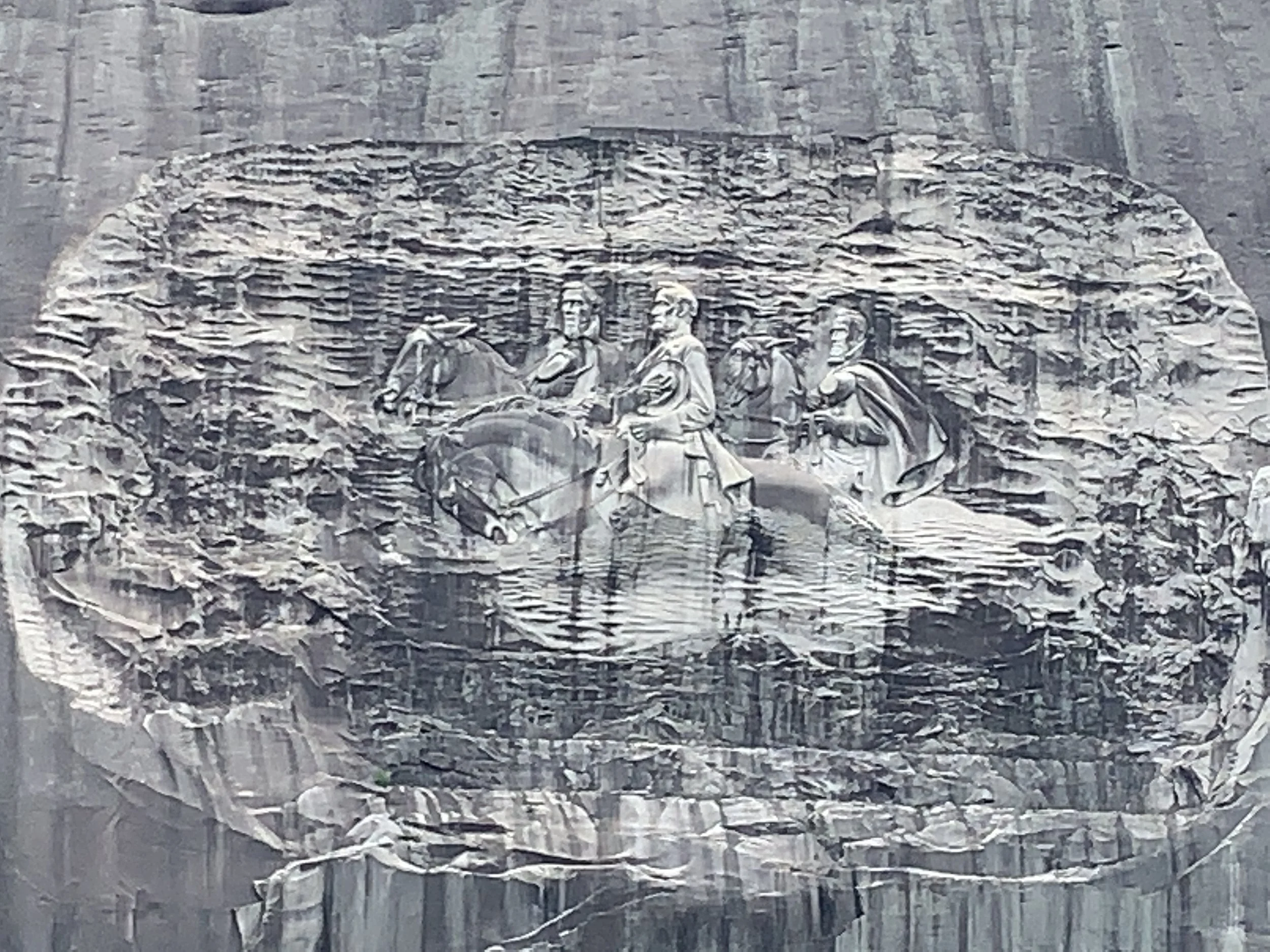 Stone Mountain Carving