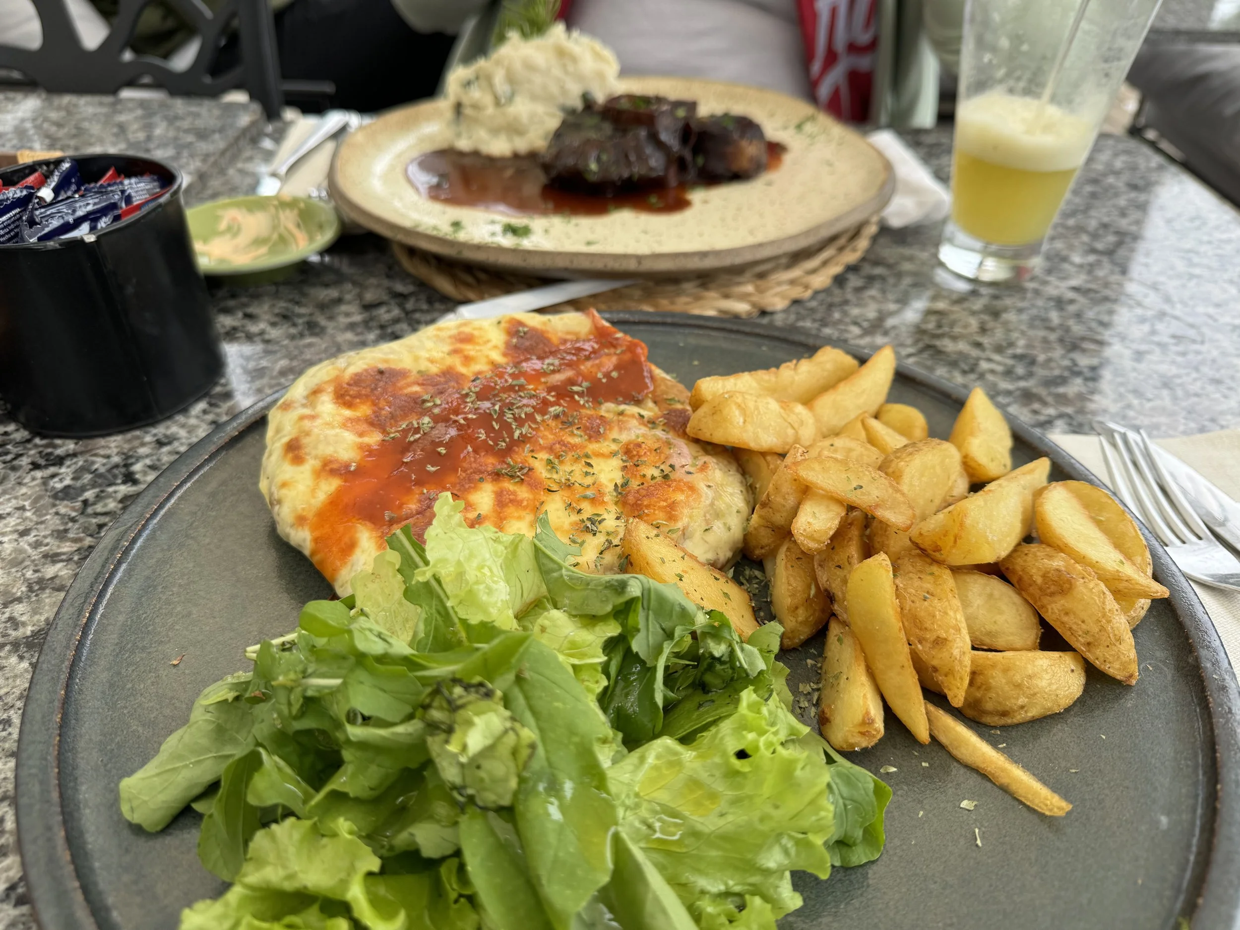 Chicken & Potatoes / Beef Steak & Potatoes