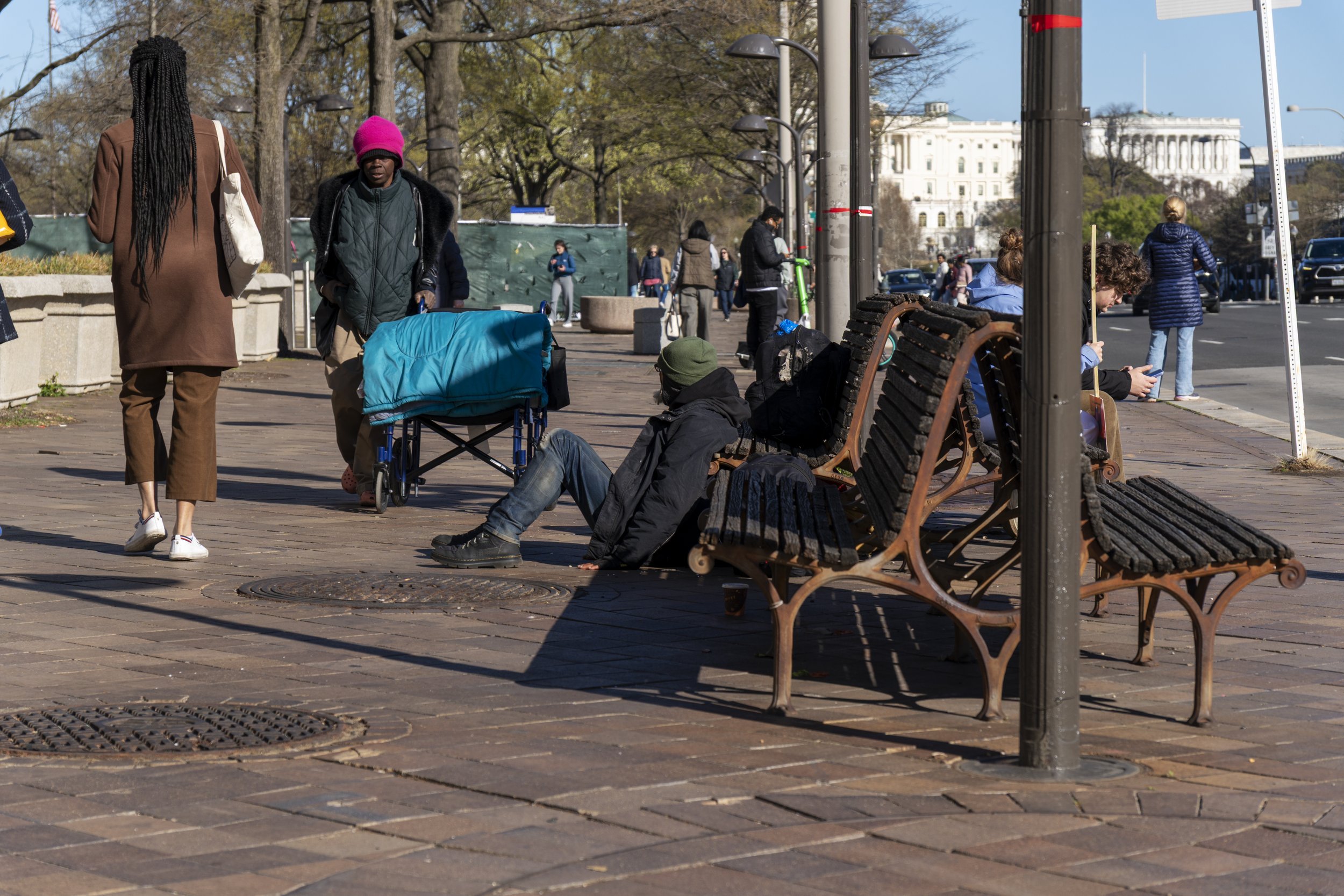 Homeless at U.S. Capital