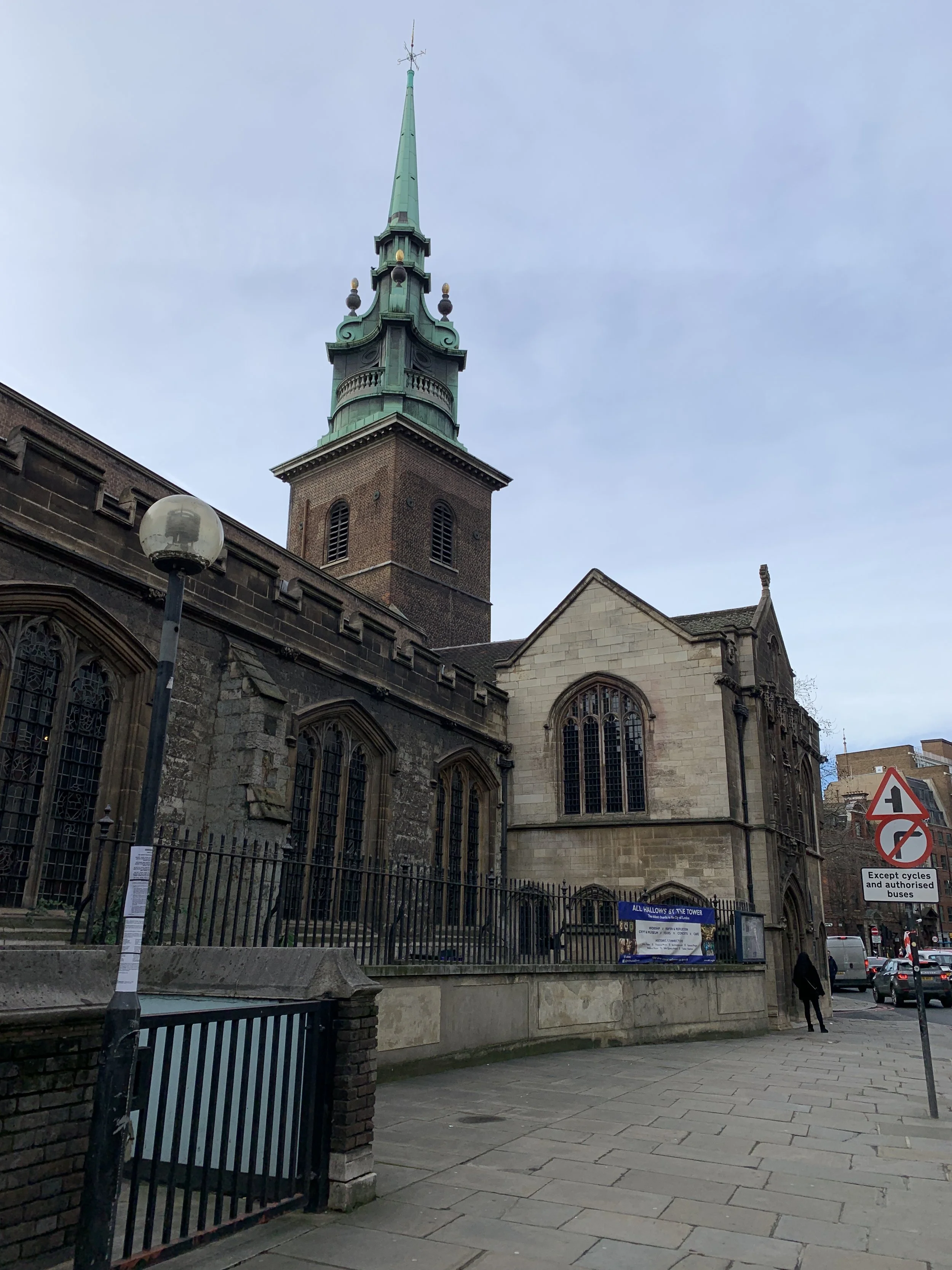 All Hallows by the Tower Oldest chruch in London 675 AD